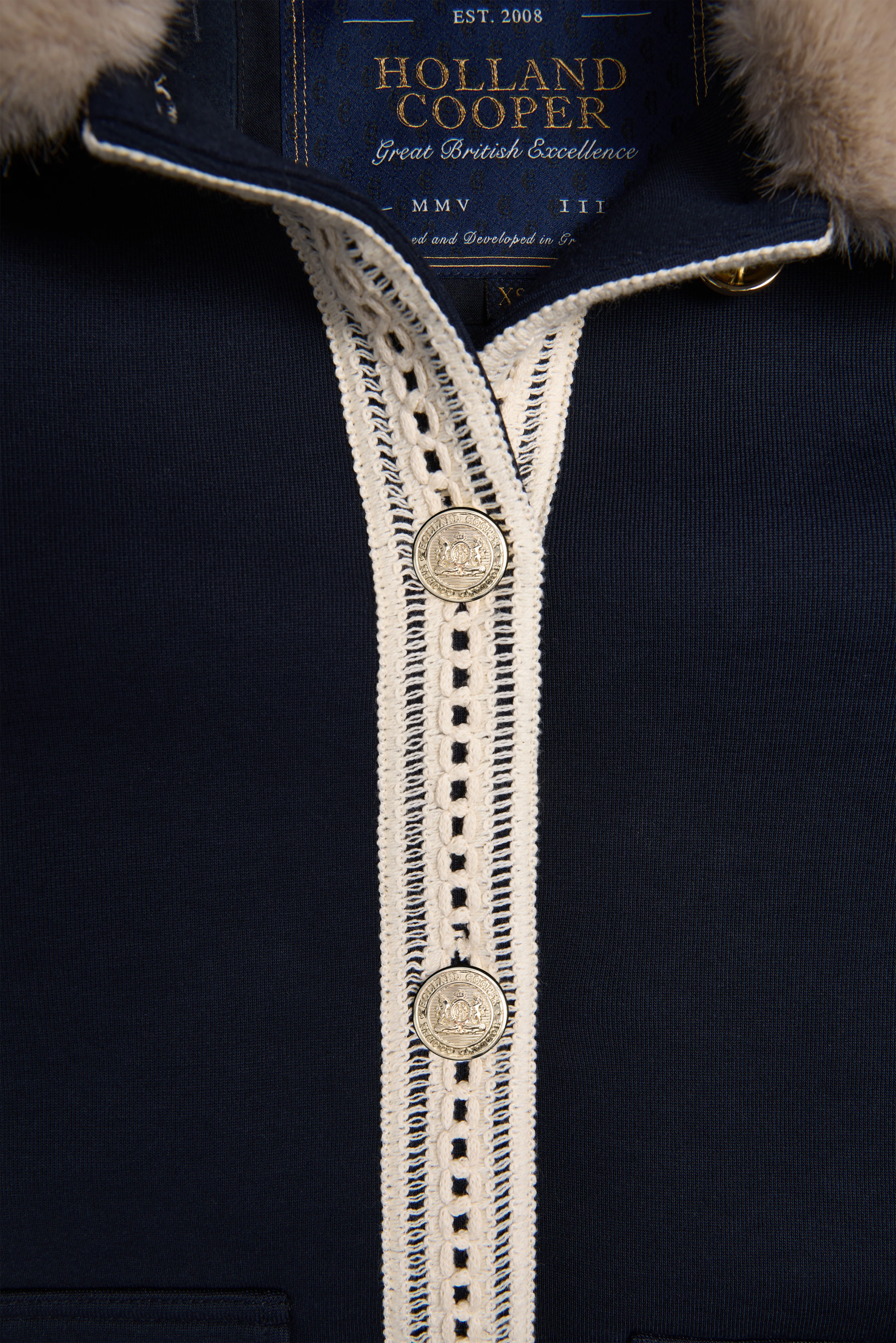 Ottie Trophy Jacket (Ink Navy) - Image 10