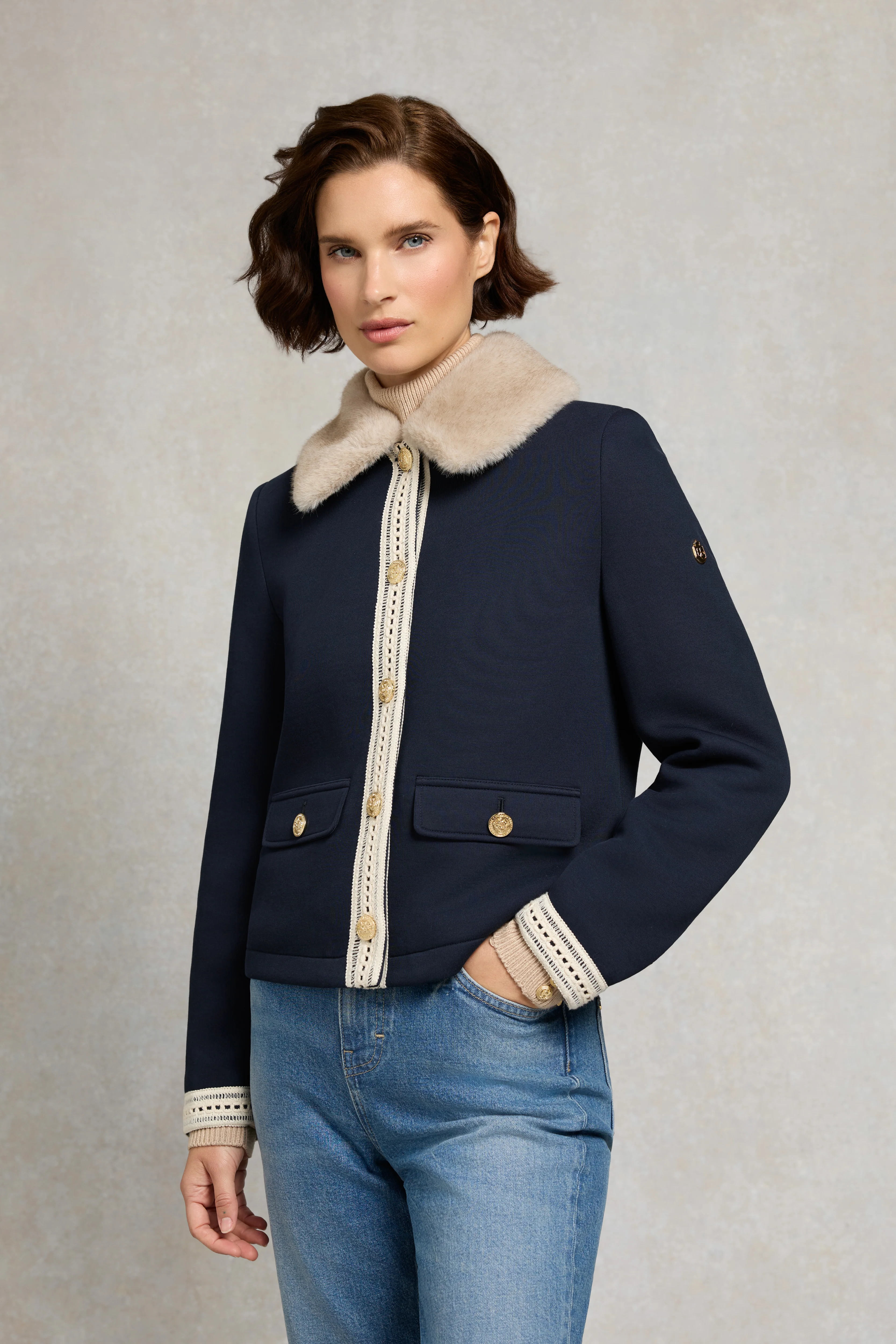 Ottie Trophy Jacket (Ink Navy) - Image 8