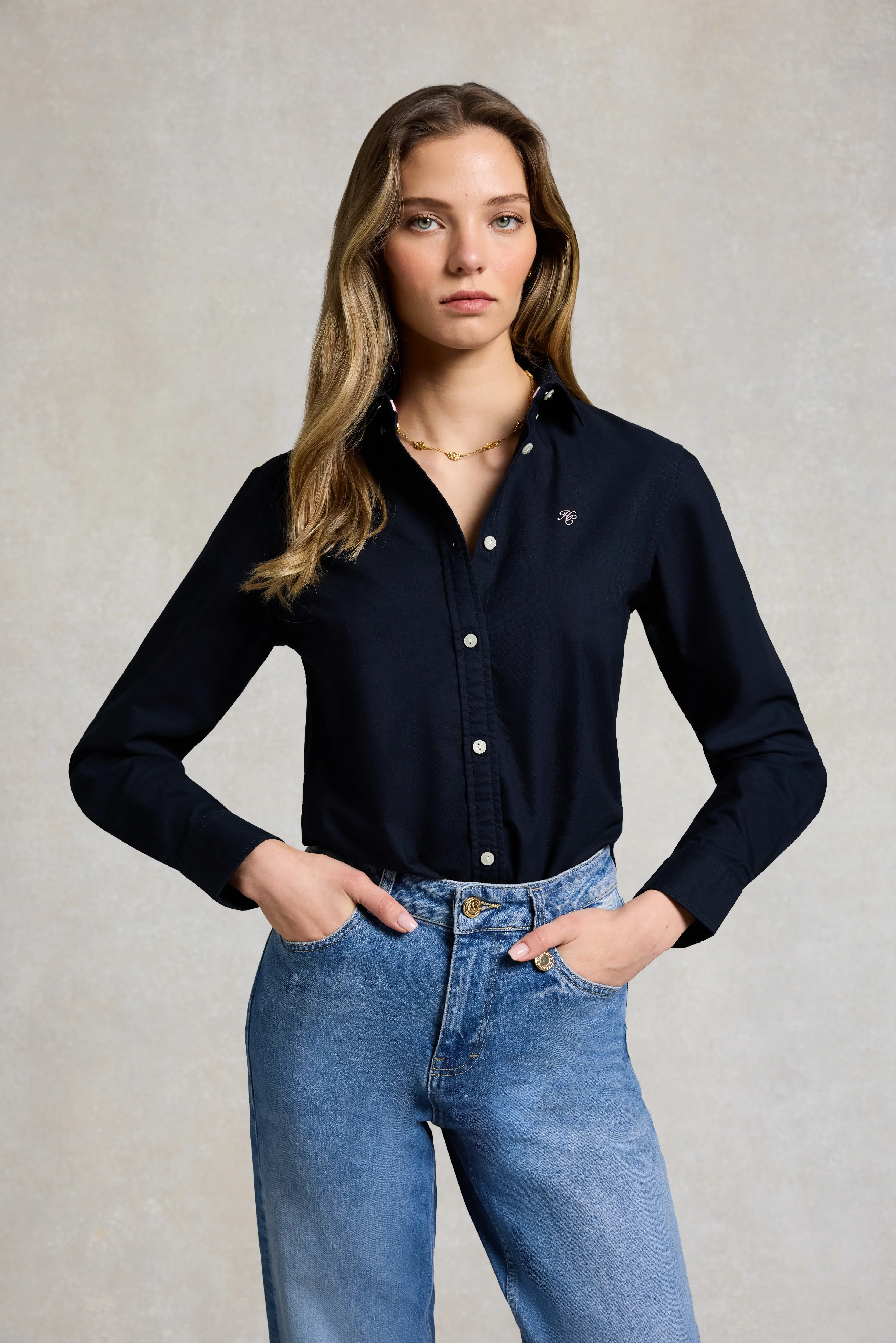 Oxford Shirt (Ink Navy) - Image 2