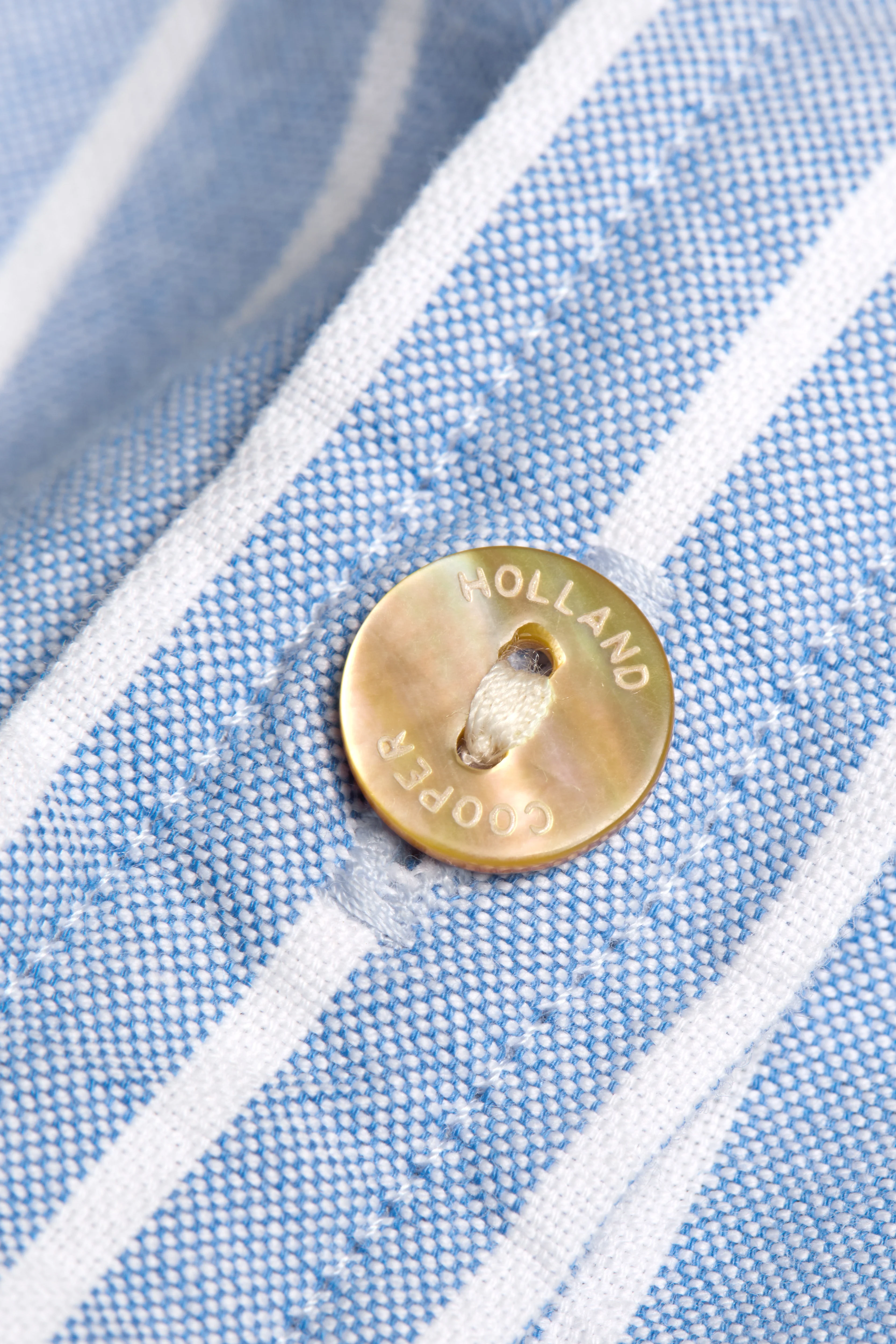 Oxford Shirt (Sky Blue Stripe) - Image 8