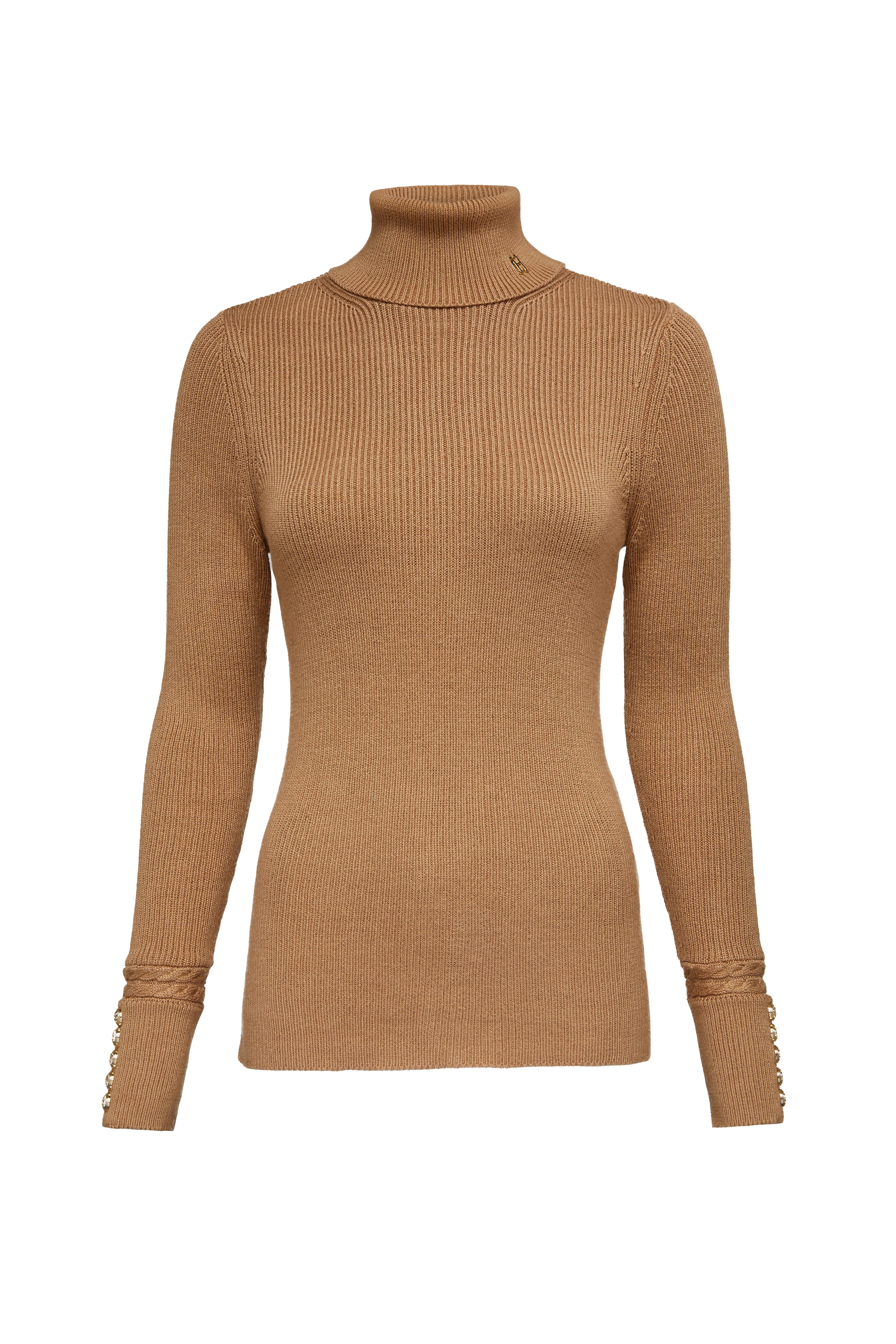 Painswick Roll Neck Knit (Caramel) - Image 4
