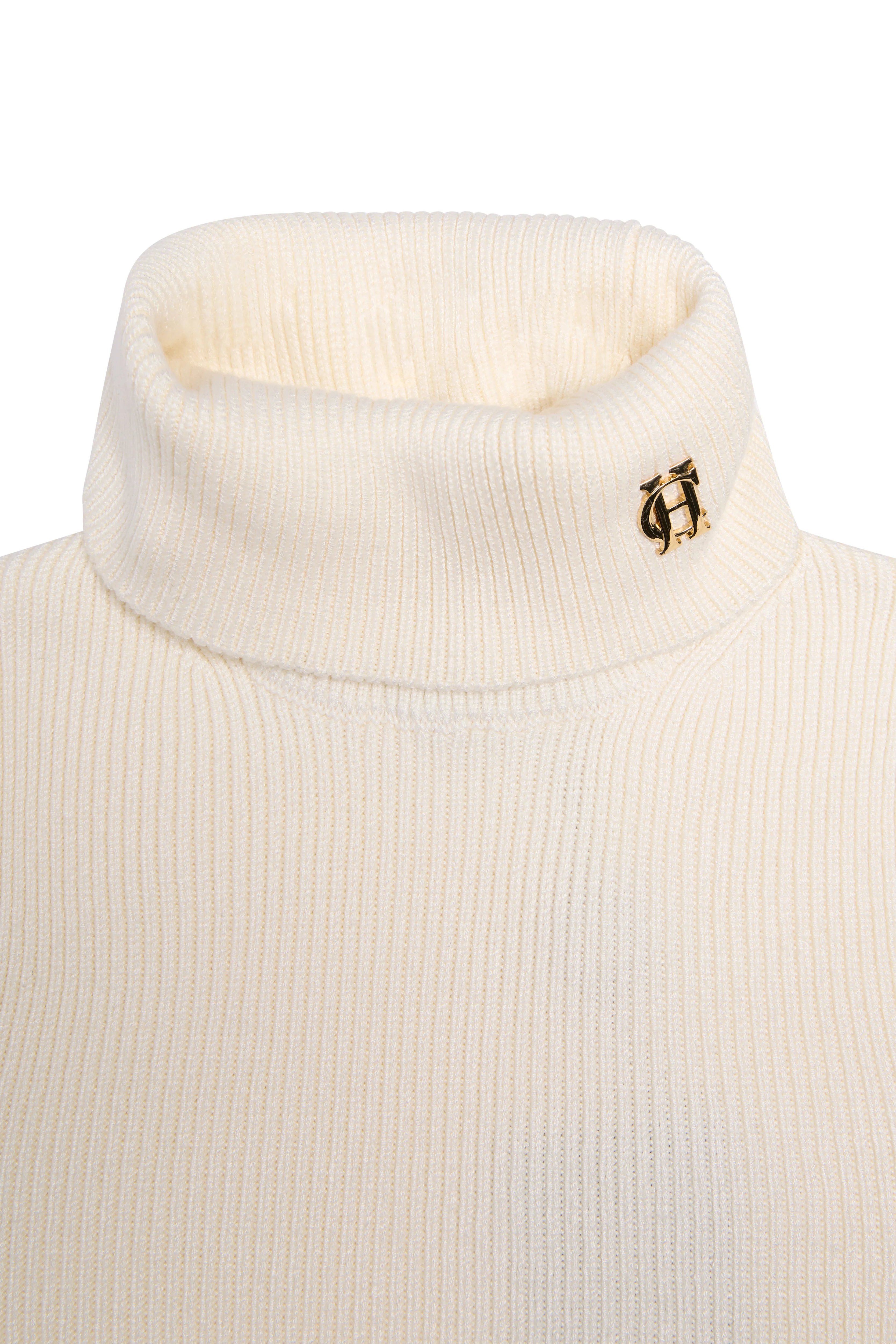 Painswick Roll Neck Knit (Natural) - Image 6