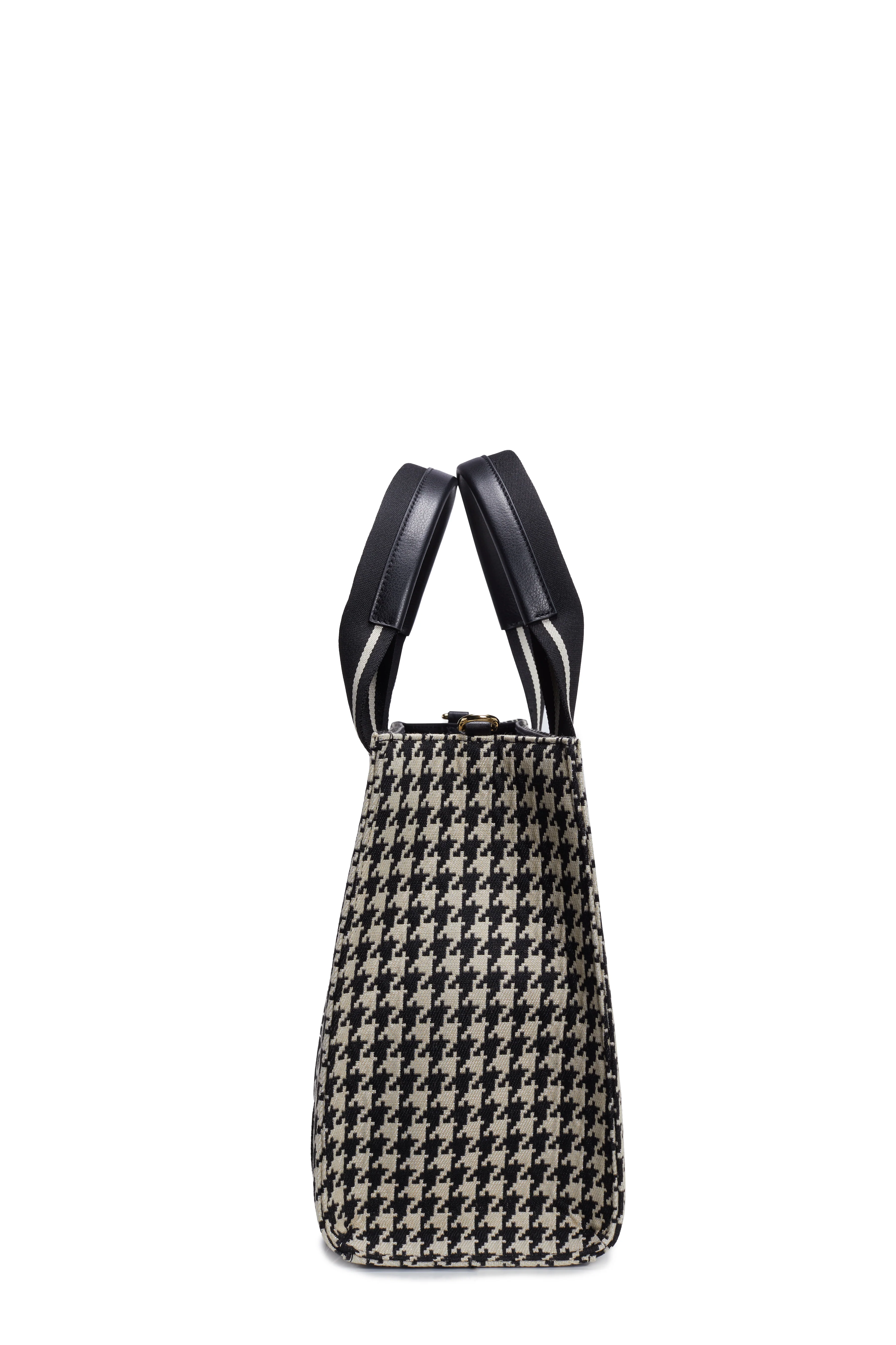 Pimlico Mini Tote (Ecru Houndstooth) - Image 6