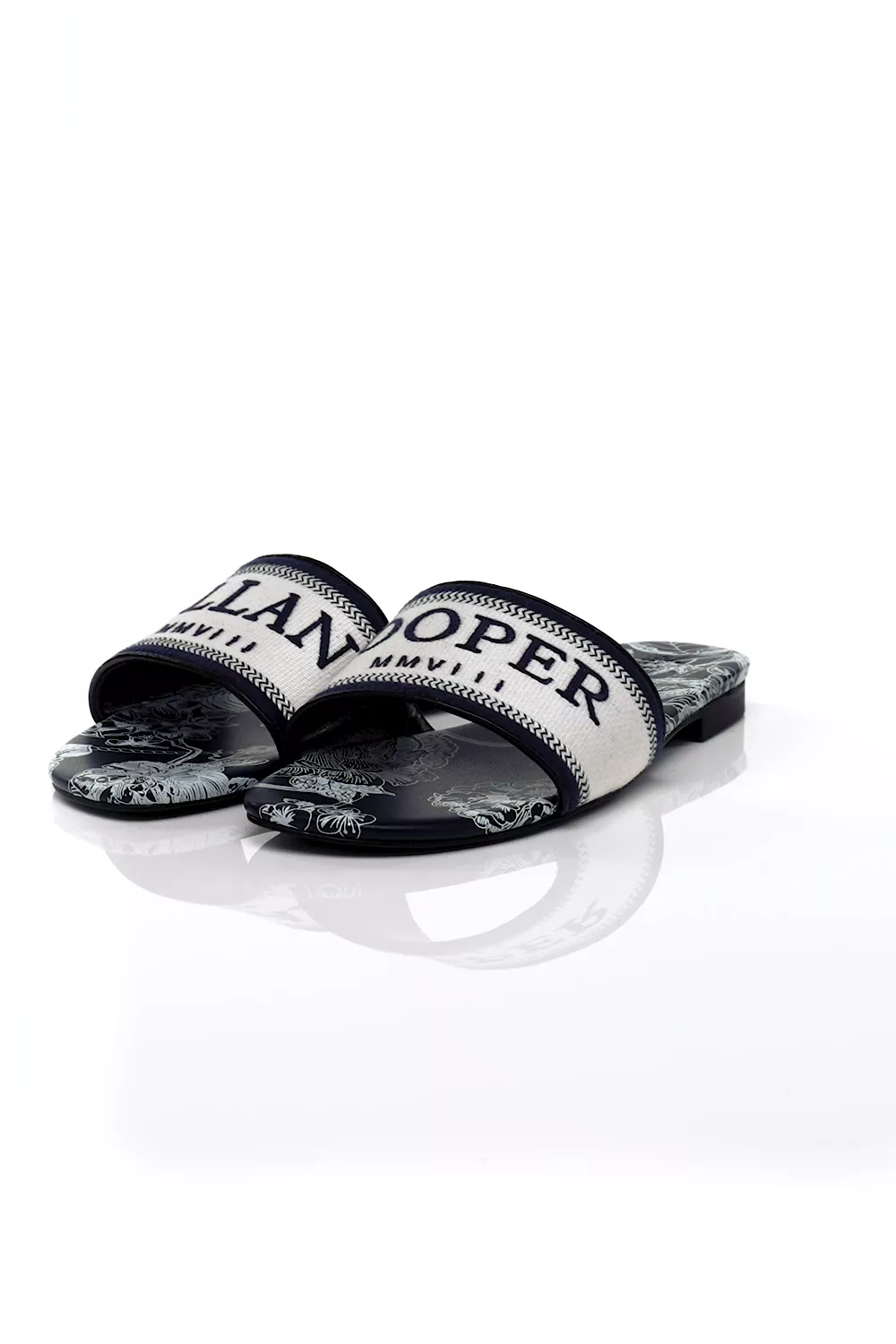 Pimlico Slide (Navy Willow) - Image 5