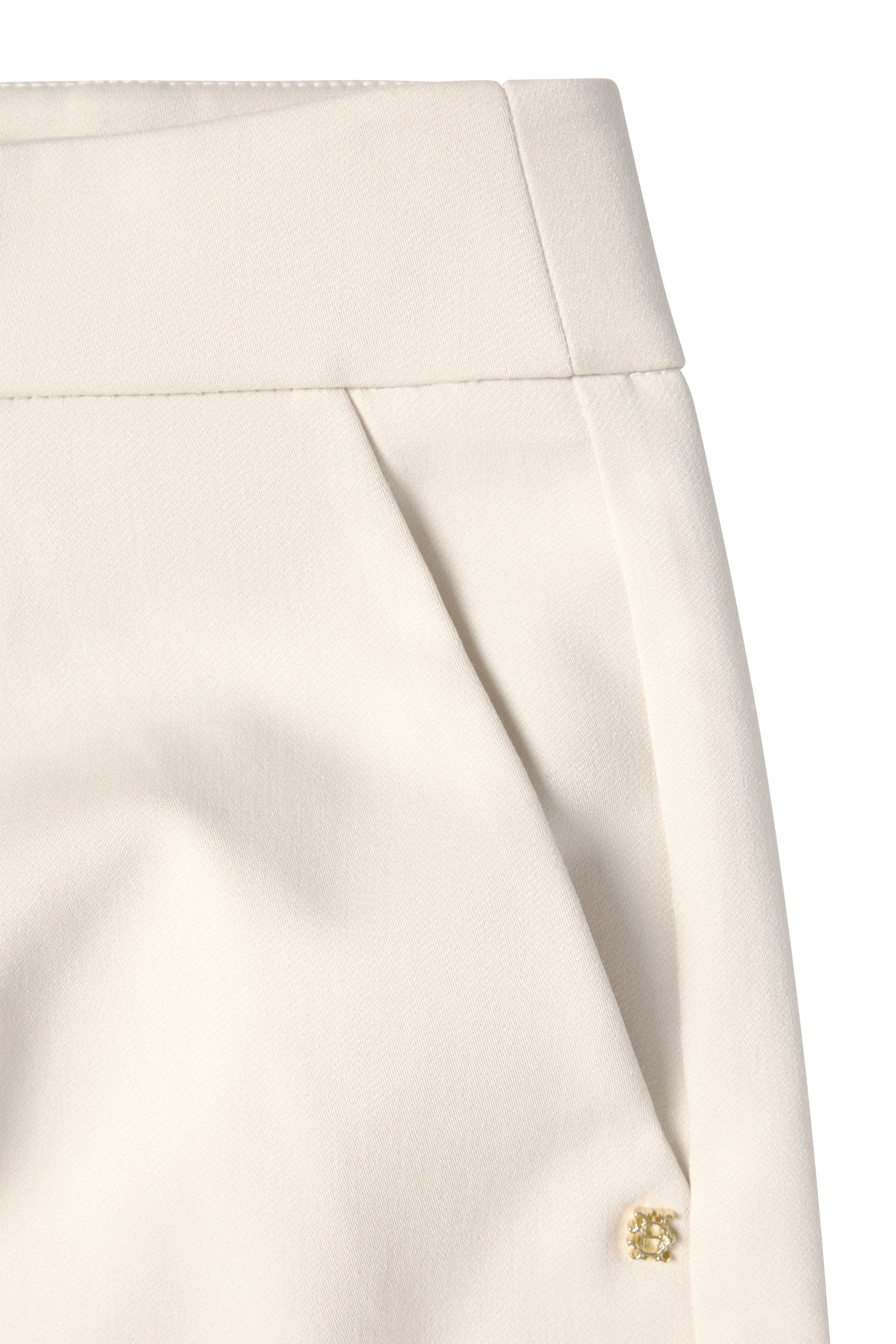 Pleated Wide Leg Short (Stone) - Image 7
