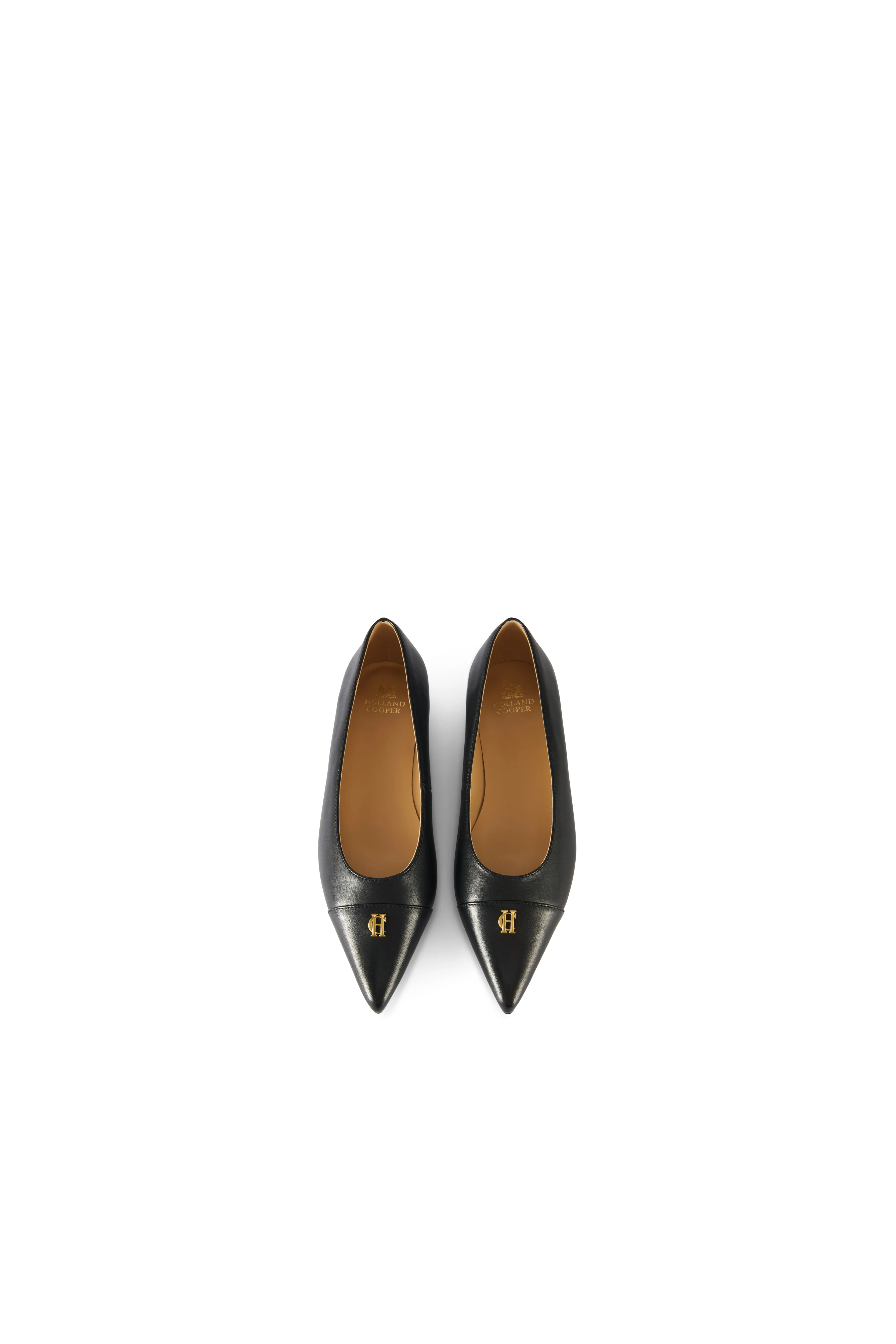 Pointed Ballet Shoe (Black) - Image 6