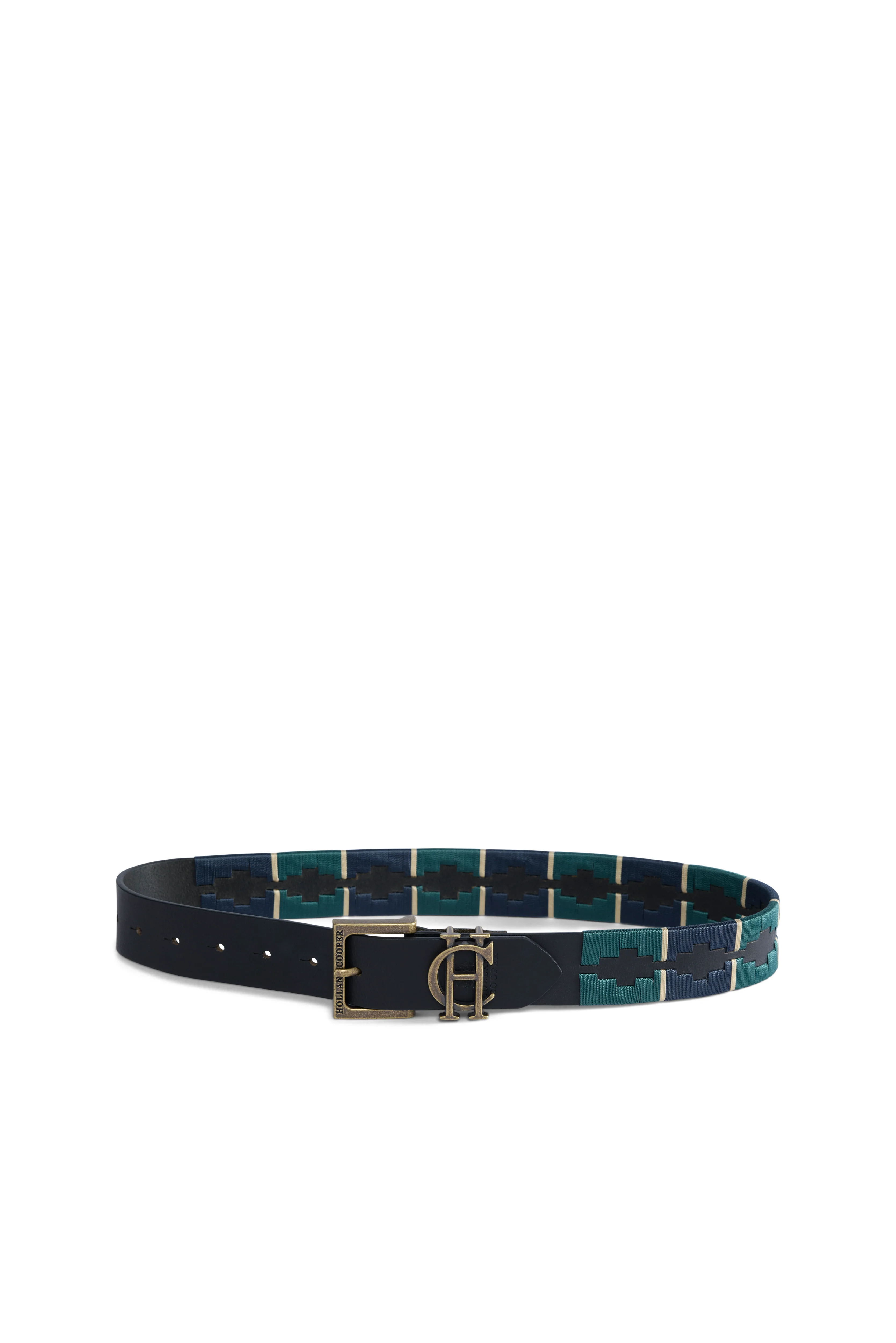 Men's Polo Belt (Racing Green Navy)