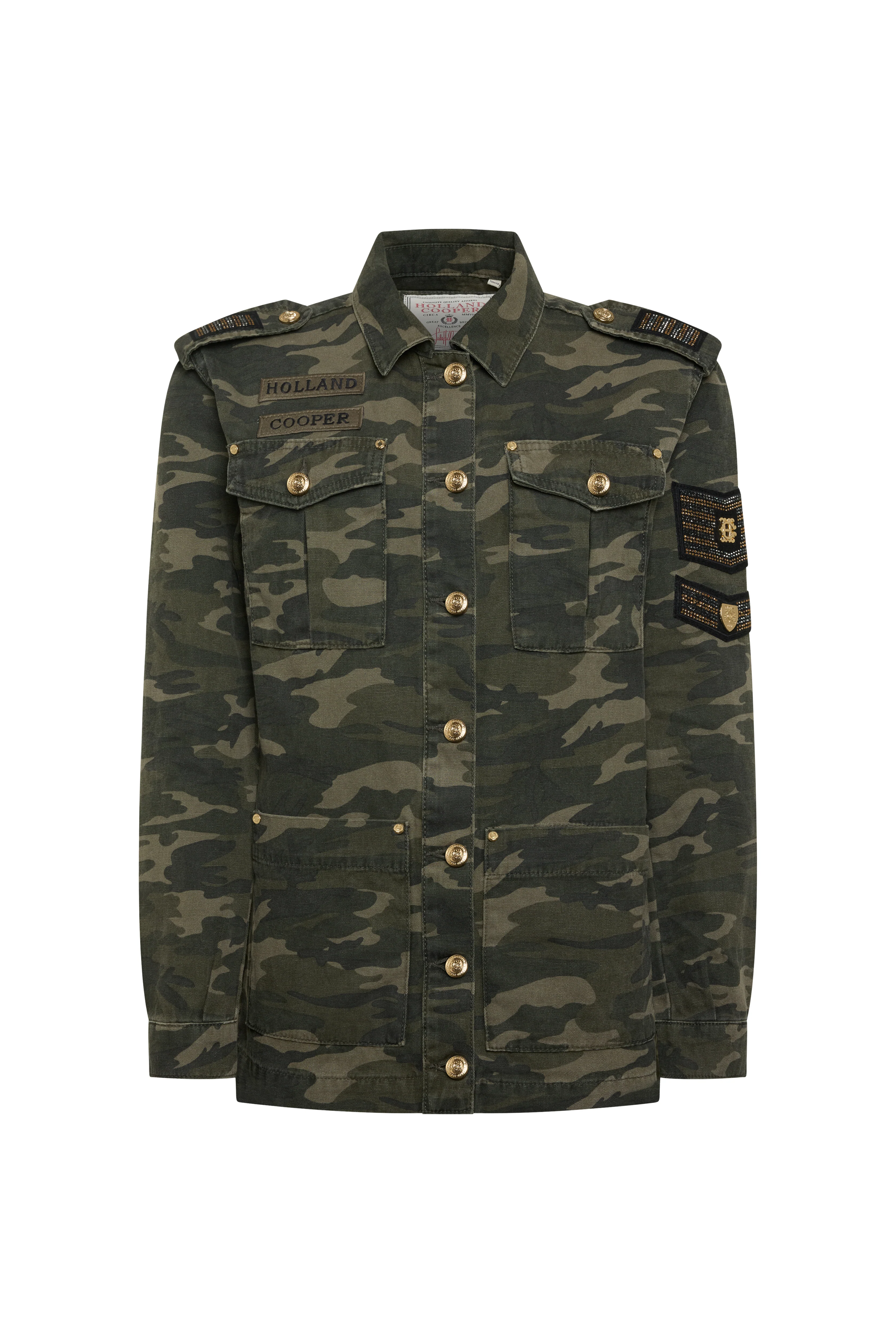 Premium Artillery Jacket (Washed Camo) - Image 6