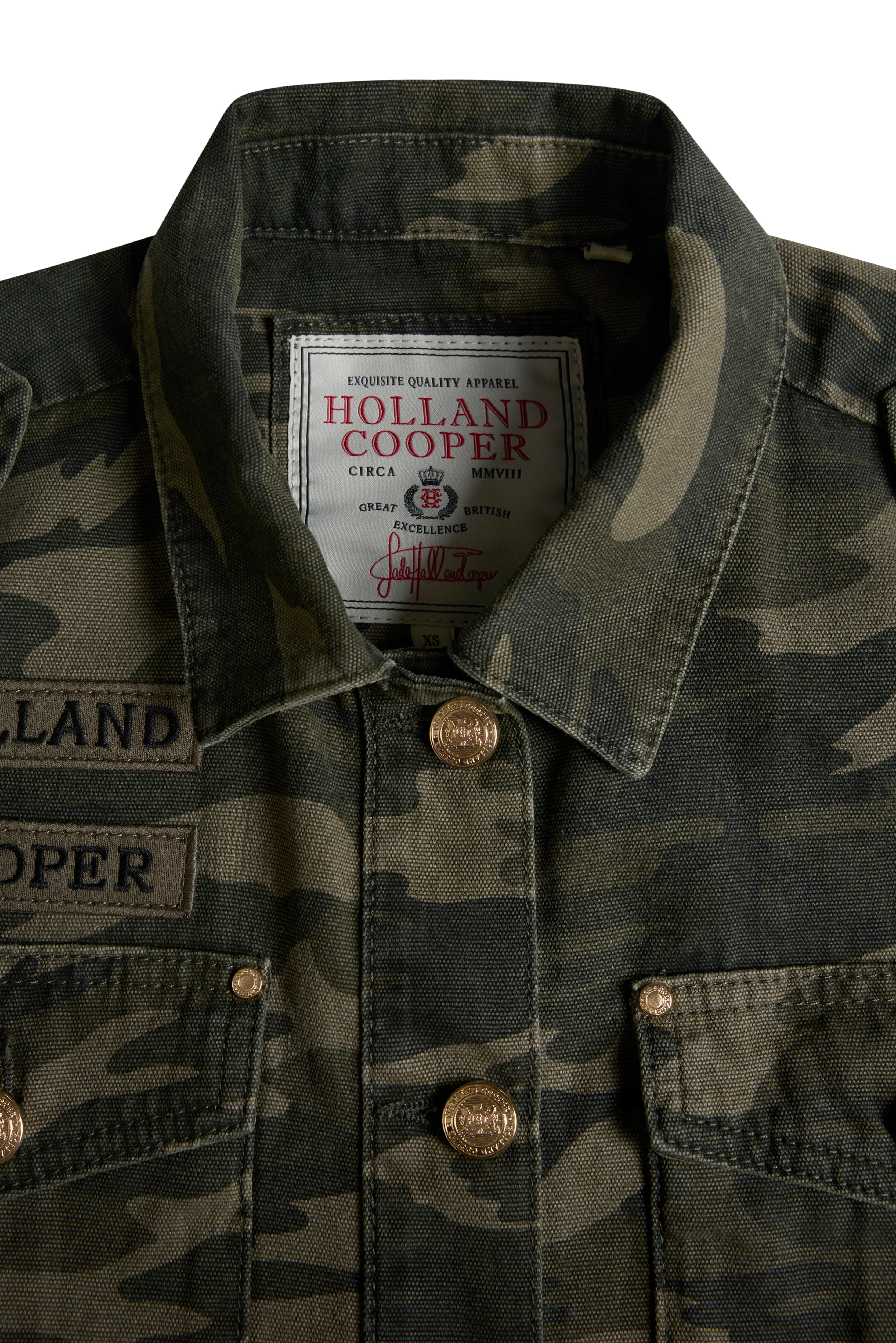 Premium Artillery Jacket (Washed Camo) - Image 8