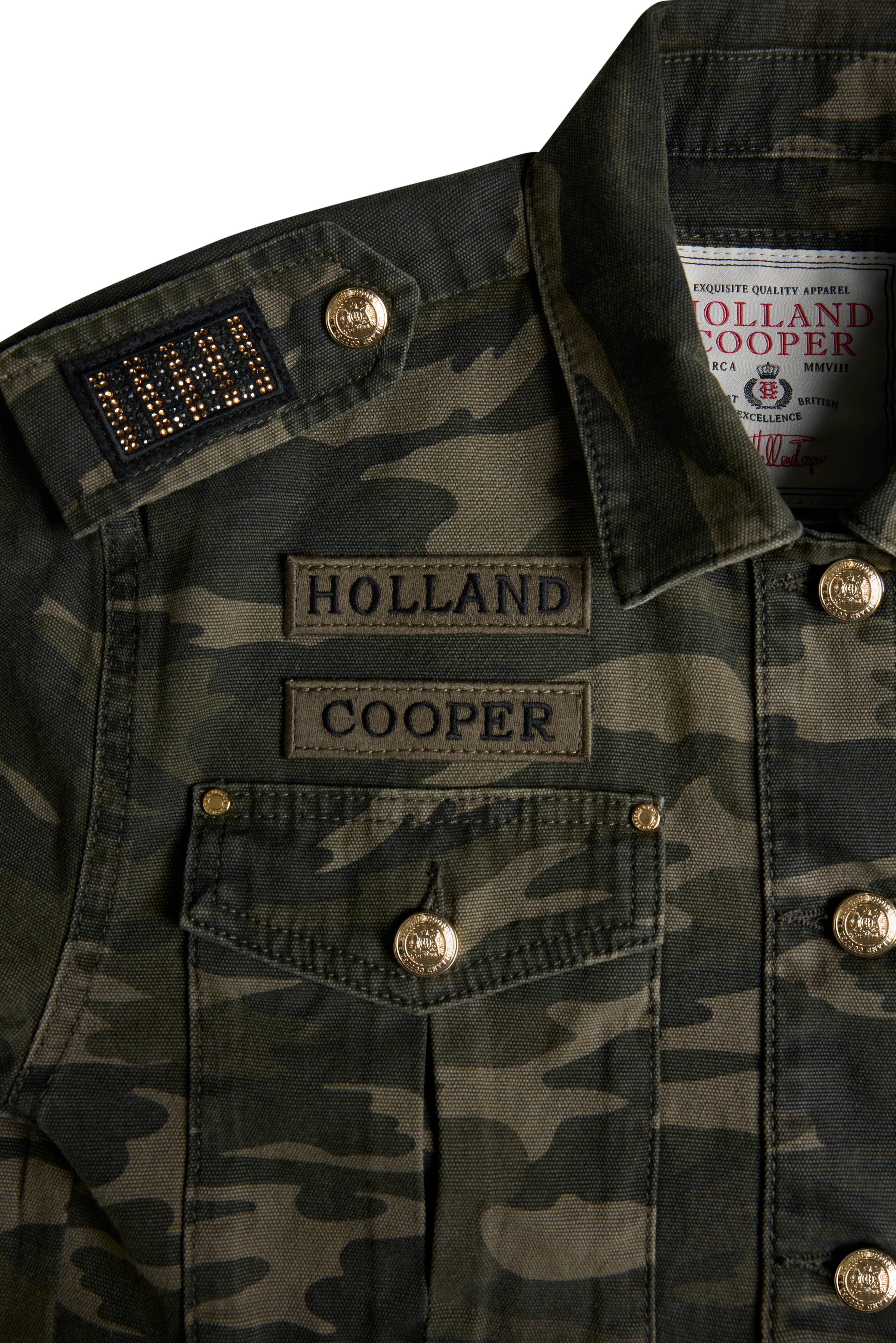 Premium Artillery Jacket (Washed Camo) - Image 9