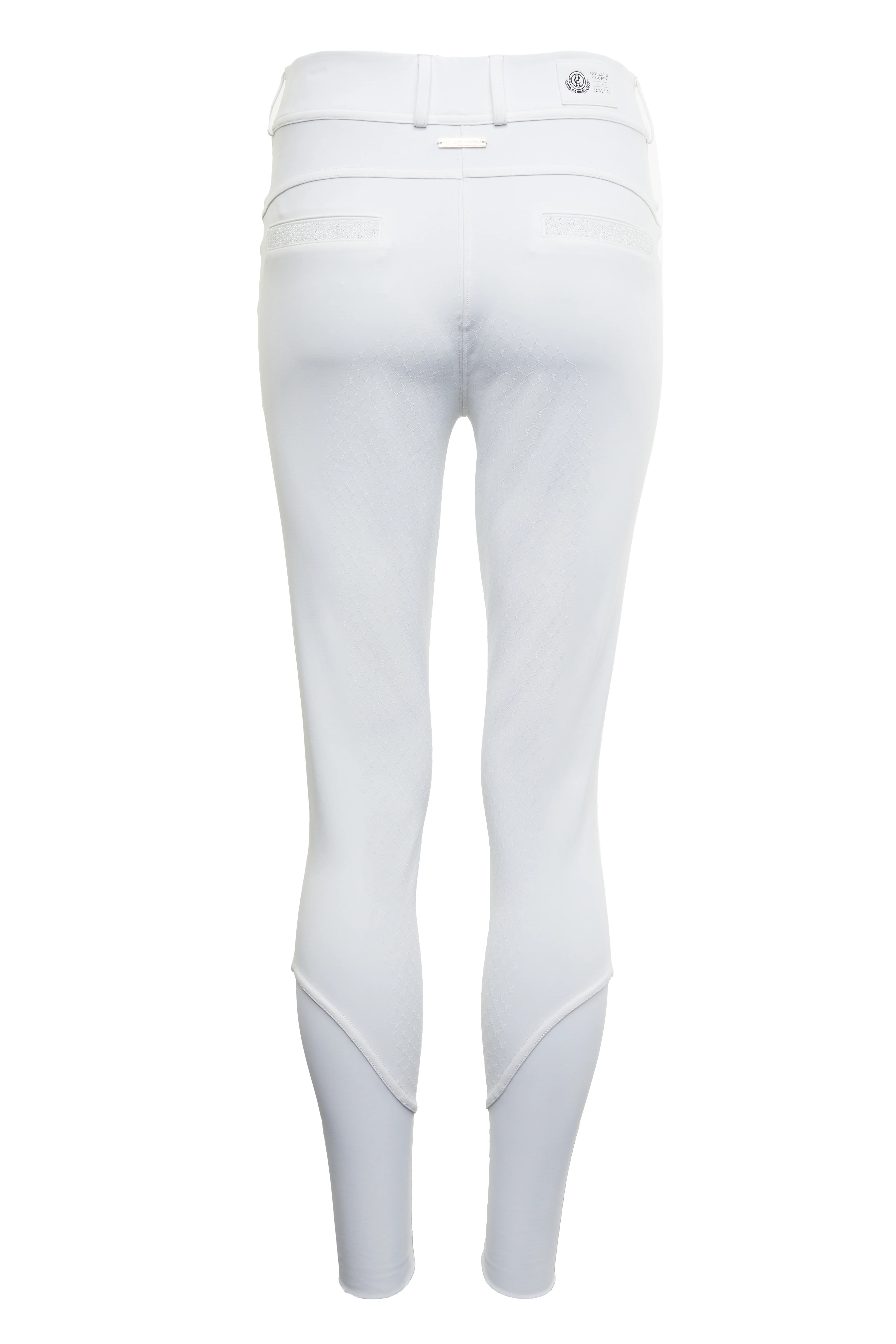 Premium Competition Mid Rise Breeches (White) - Image 7