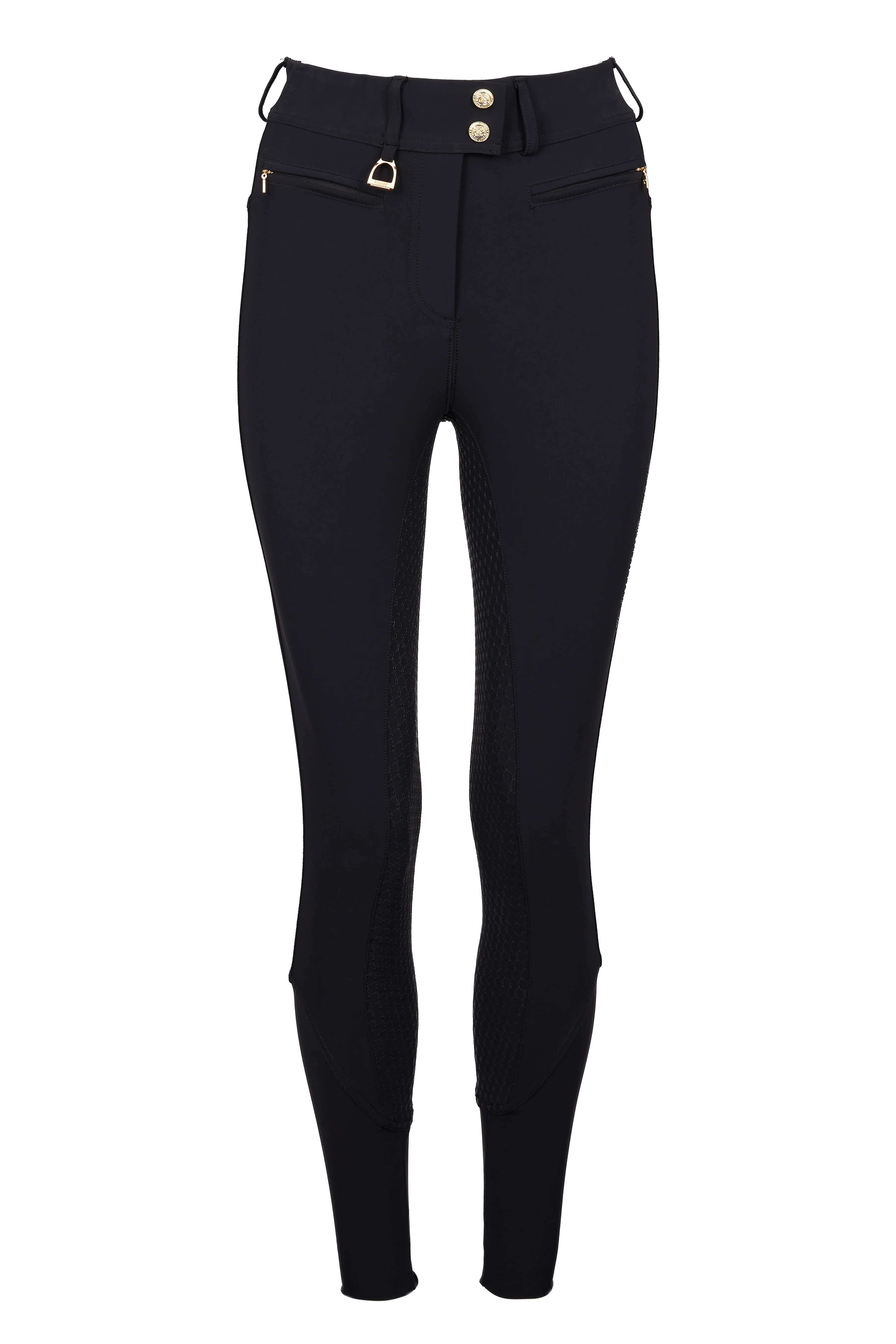 Premium Mid Rise Breeches (Black) - Image 5