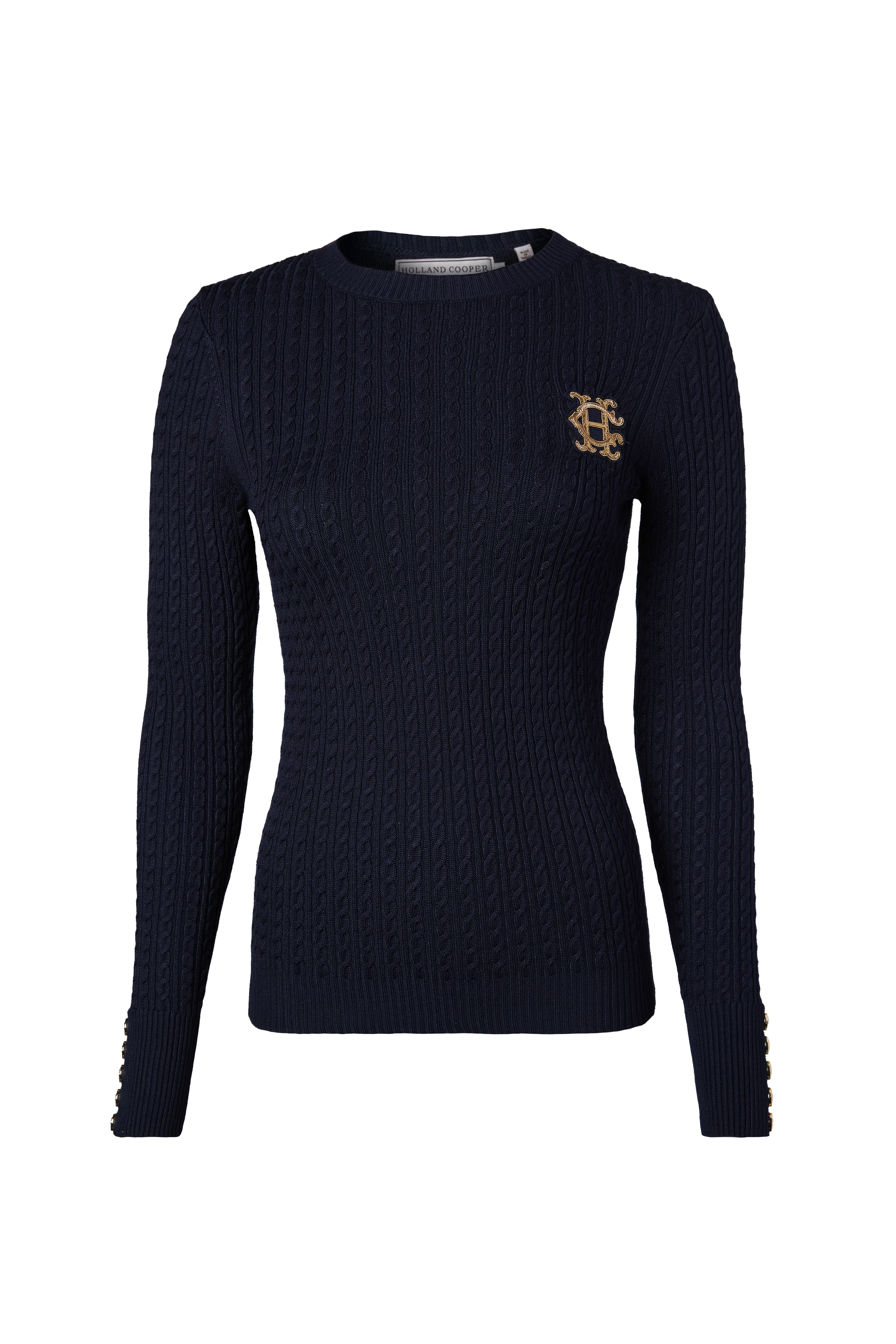 Princeton Crew Neck Knit (Ink Navy) - Image 4