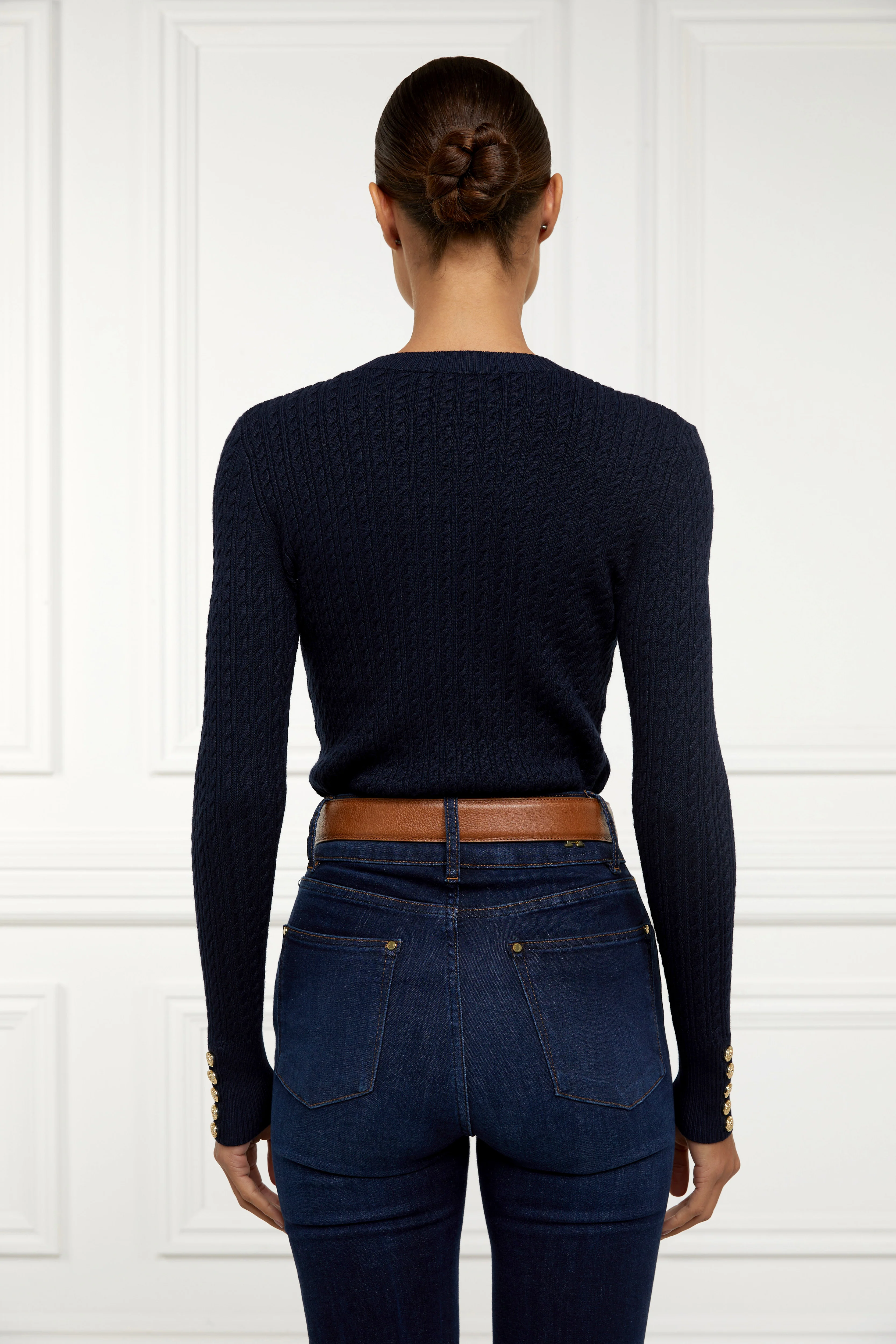 Princeton Crew Neck Knit (Ink Navy) - Image 9
