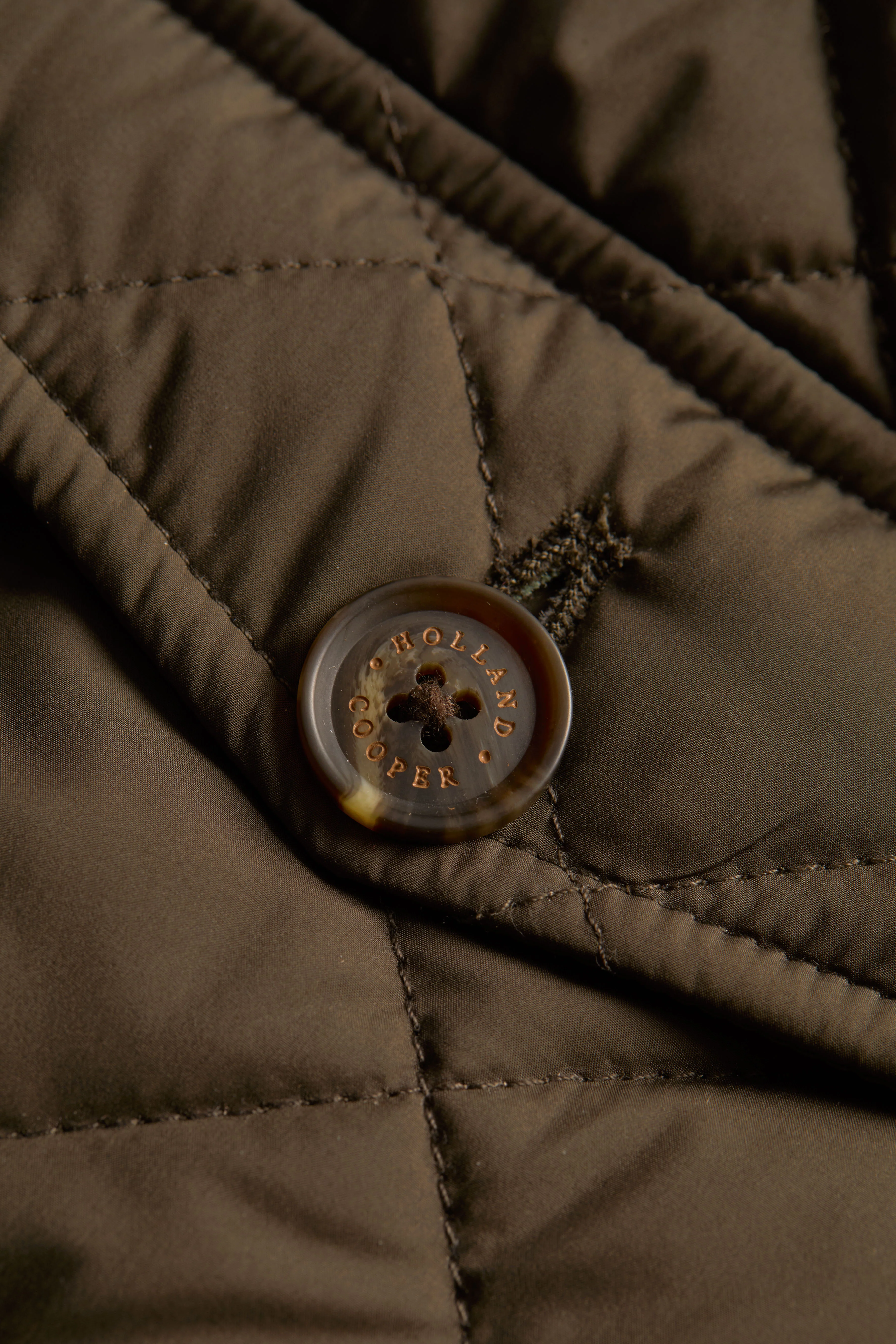 Quilted Coach Jacket (Heritage Khaki) - Image 7