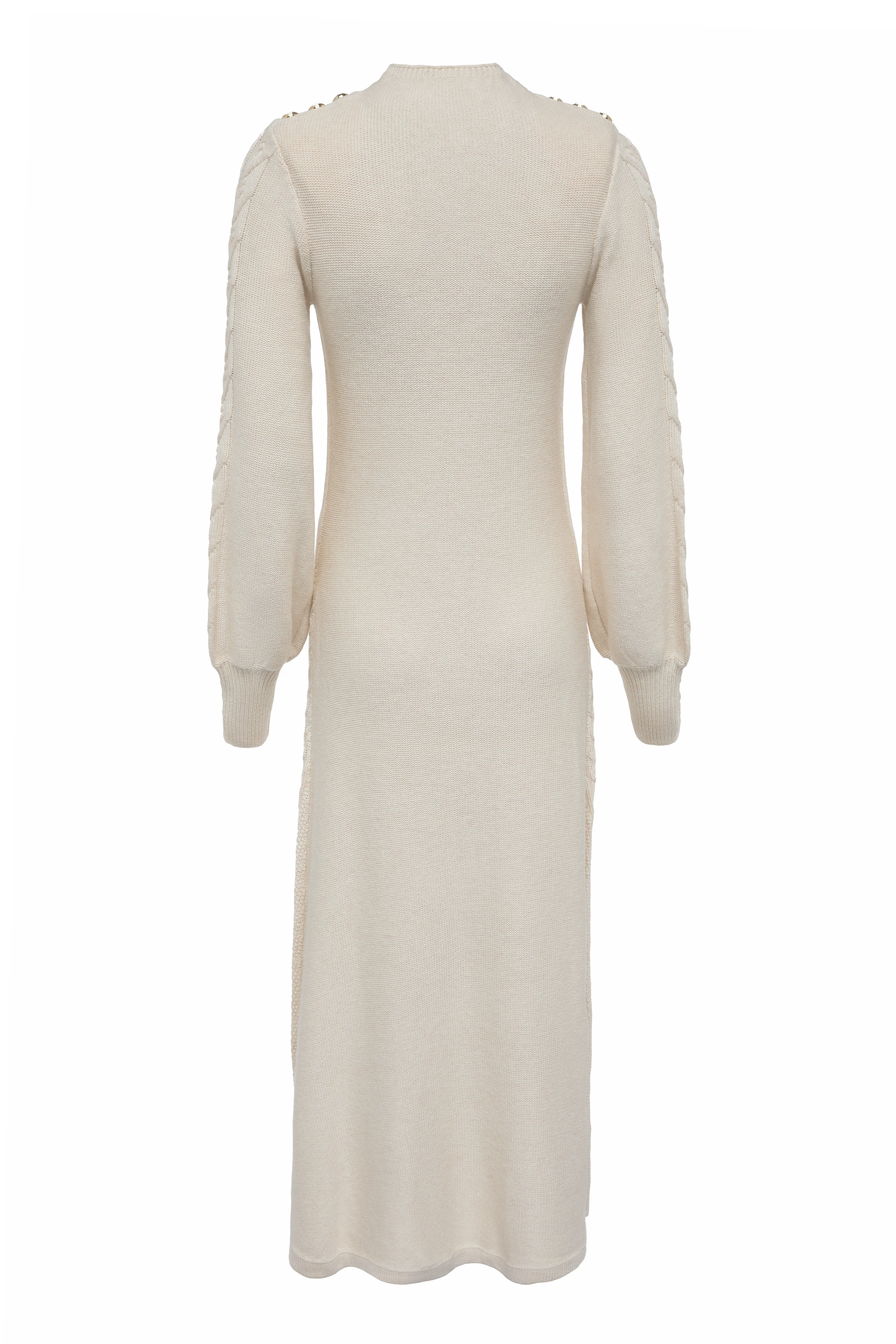 Rachel Maxi Dress (Oatmeal) - Image 6