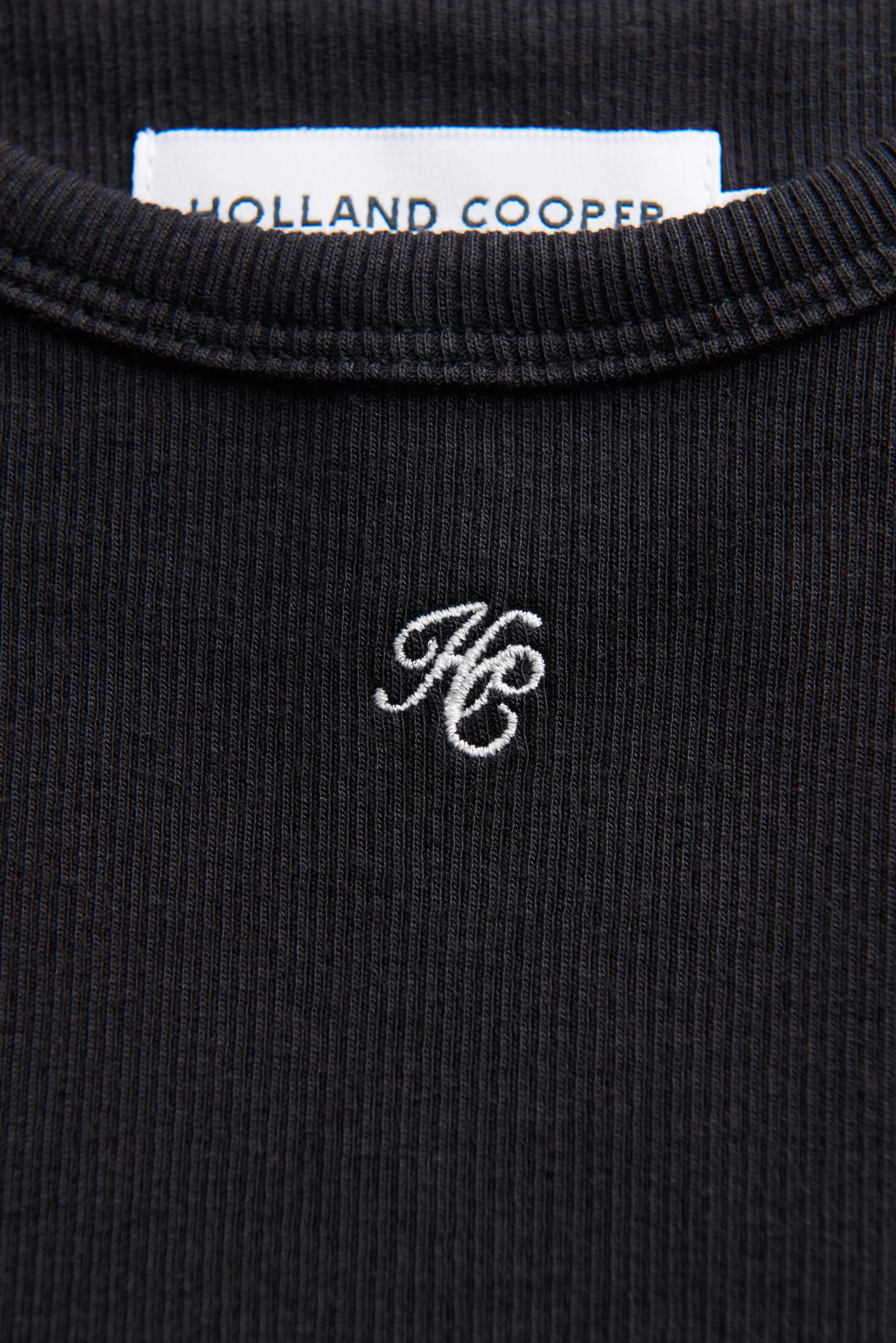 Rebecca Rib Tank (Black) - Image 7