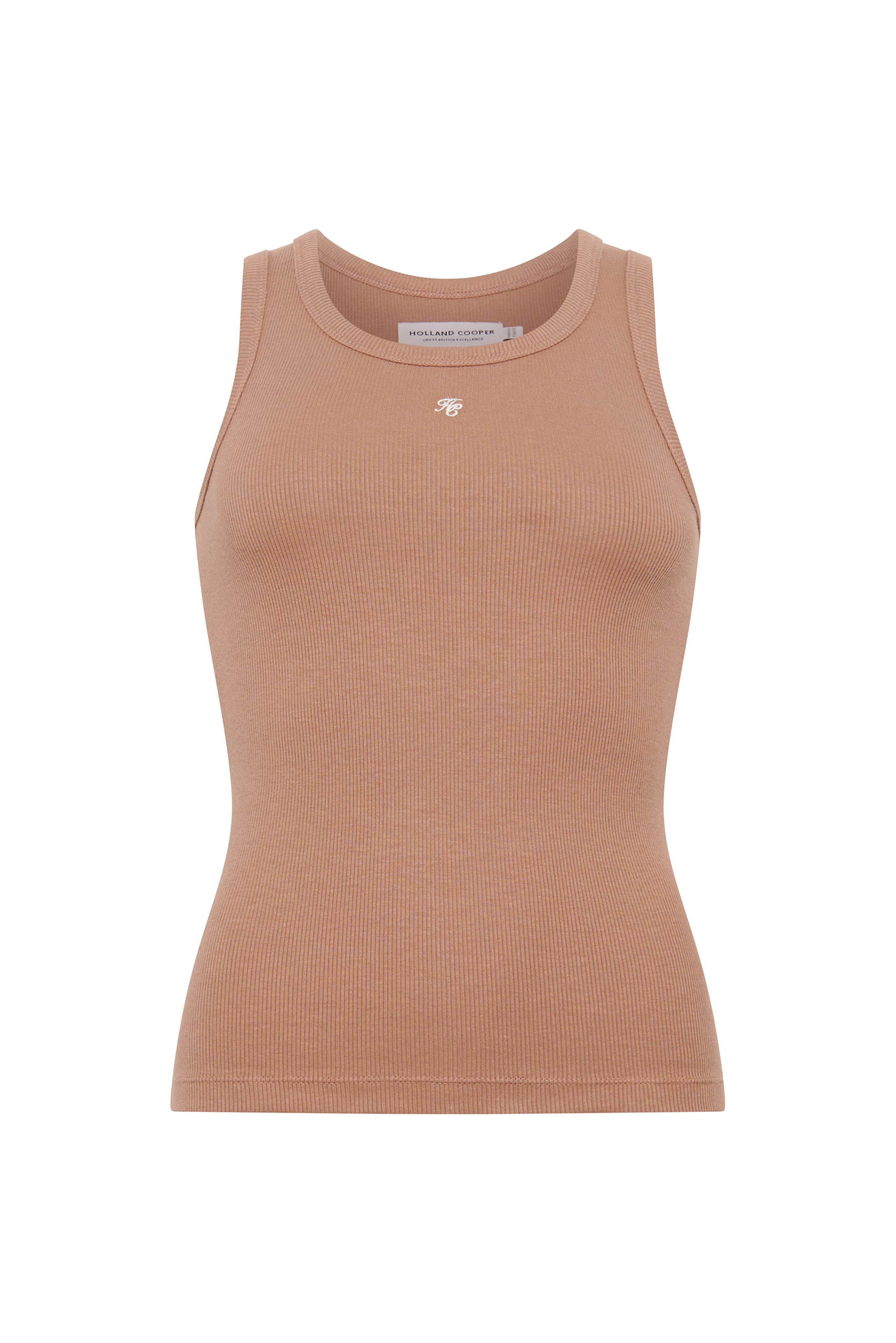 Rebecca Rib Tank (Latte) - Image 5