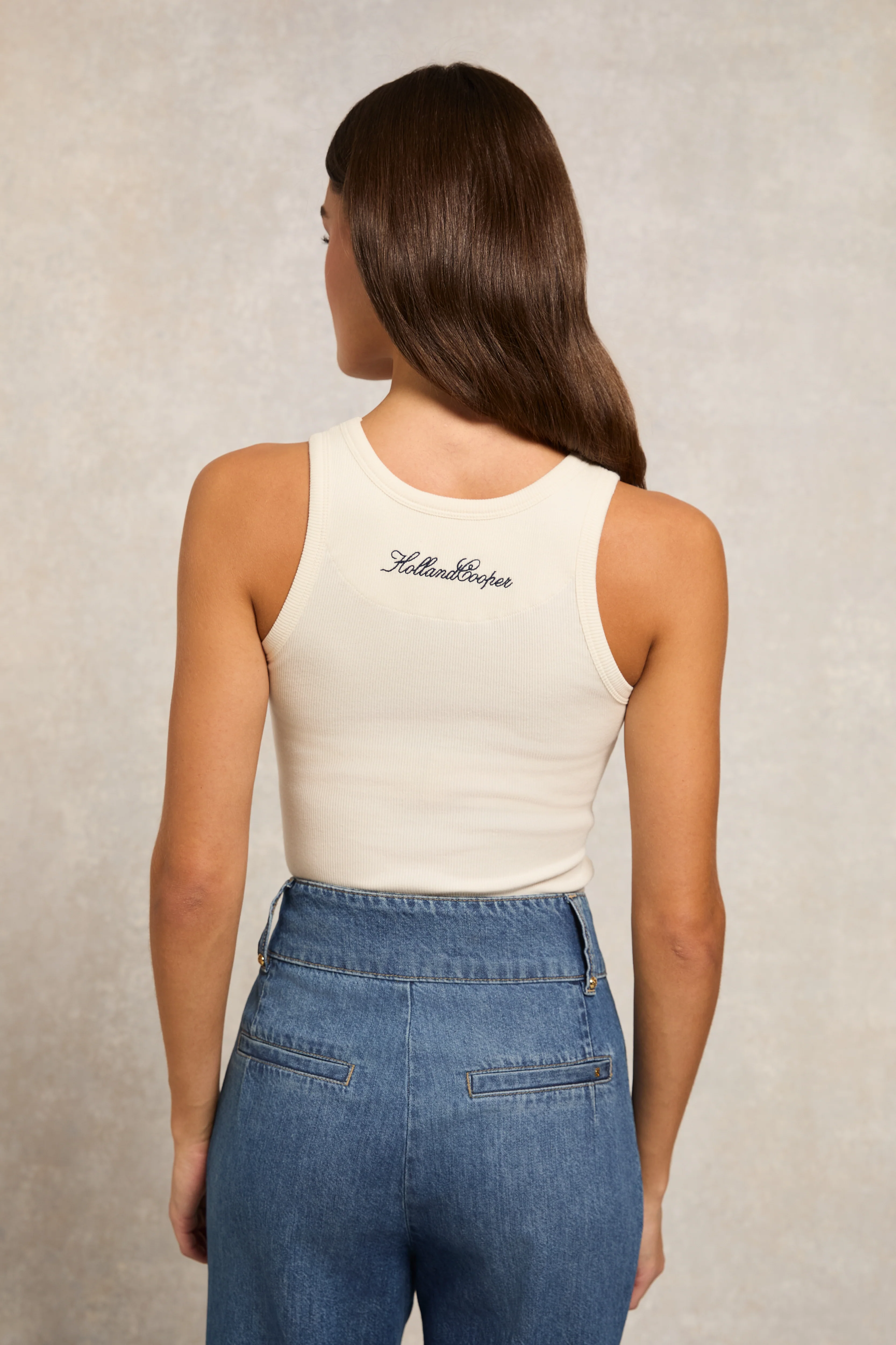 Rebecca Rib Tank (Natural) - Image 4