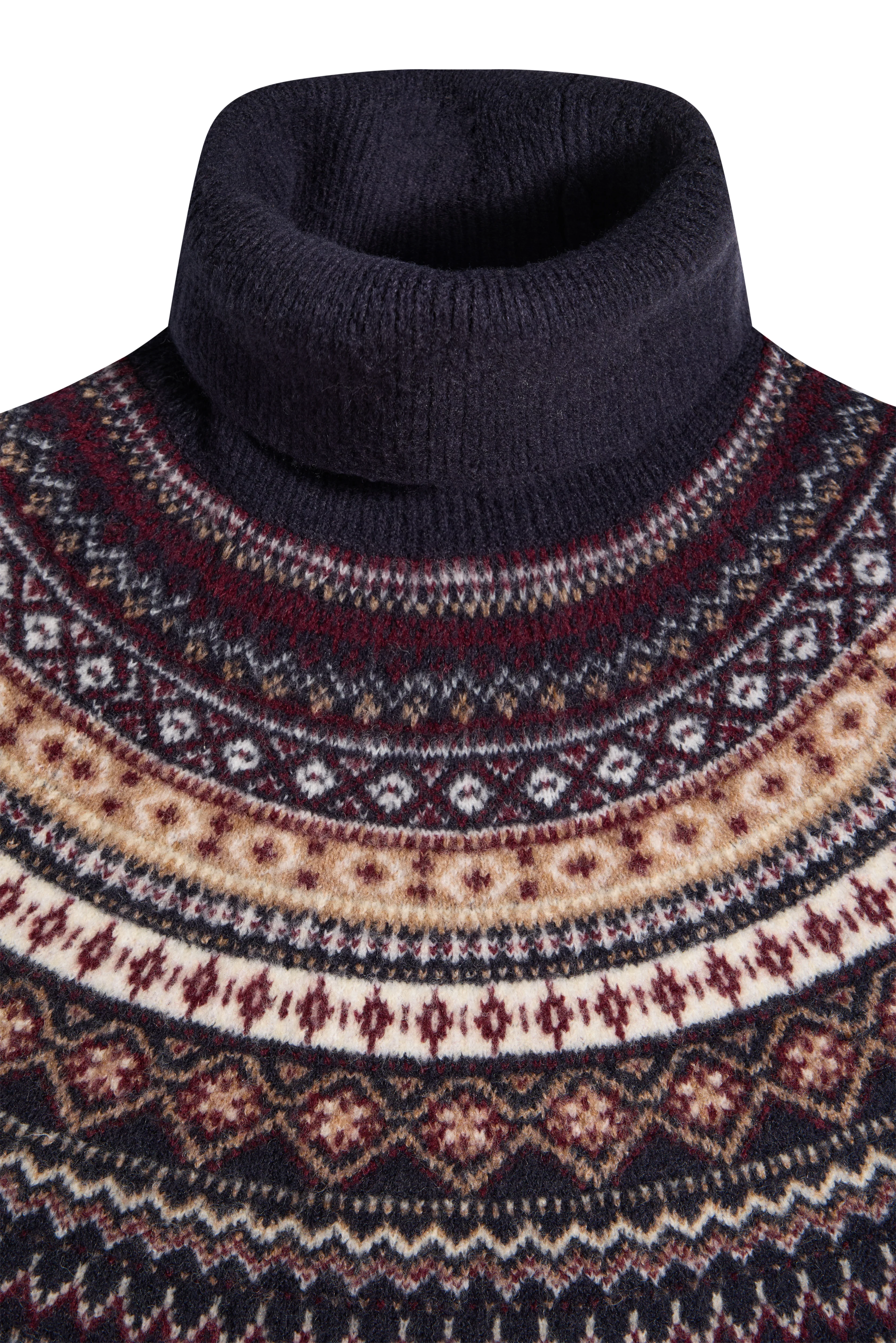 Rebecca Roll Neck Knit (Ink Navy) - Image 7