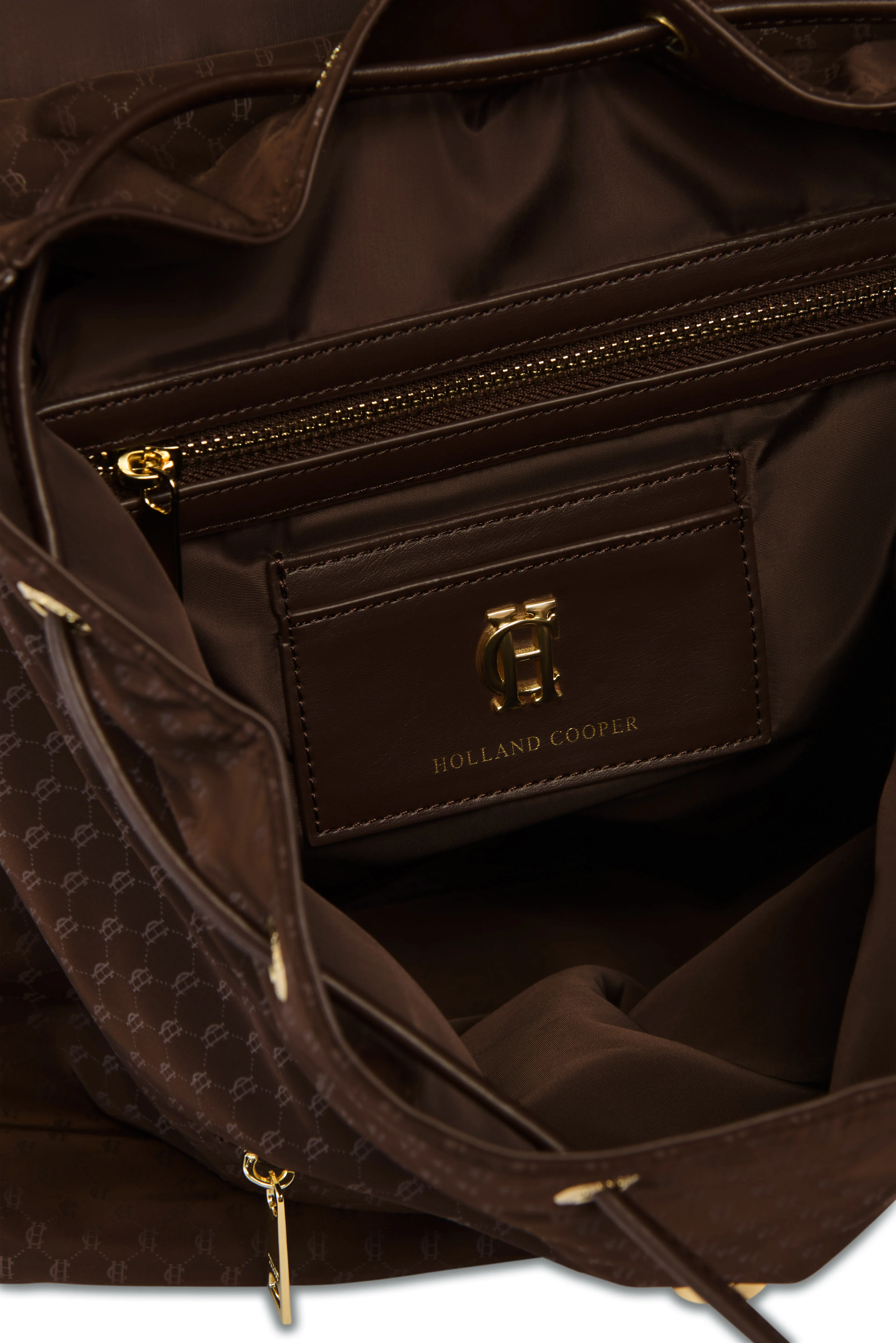 Regency Backpack (Chocolate Monogram) - Image 7