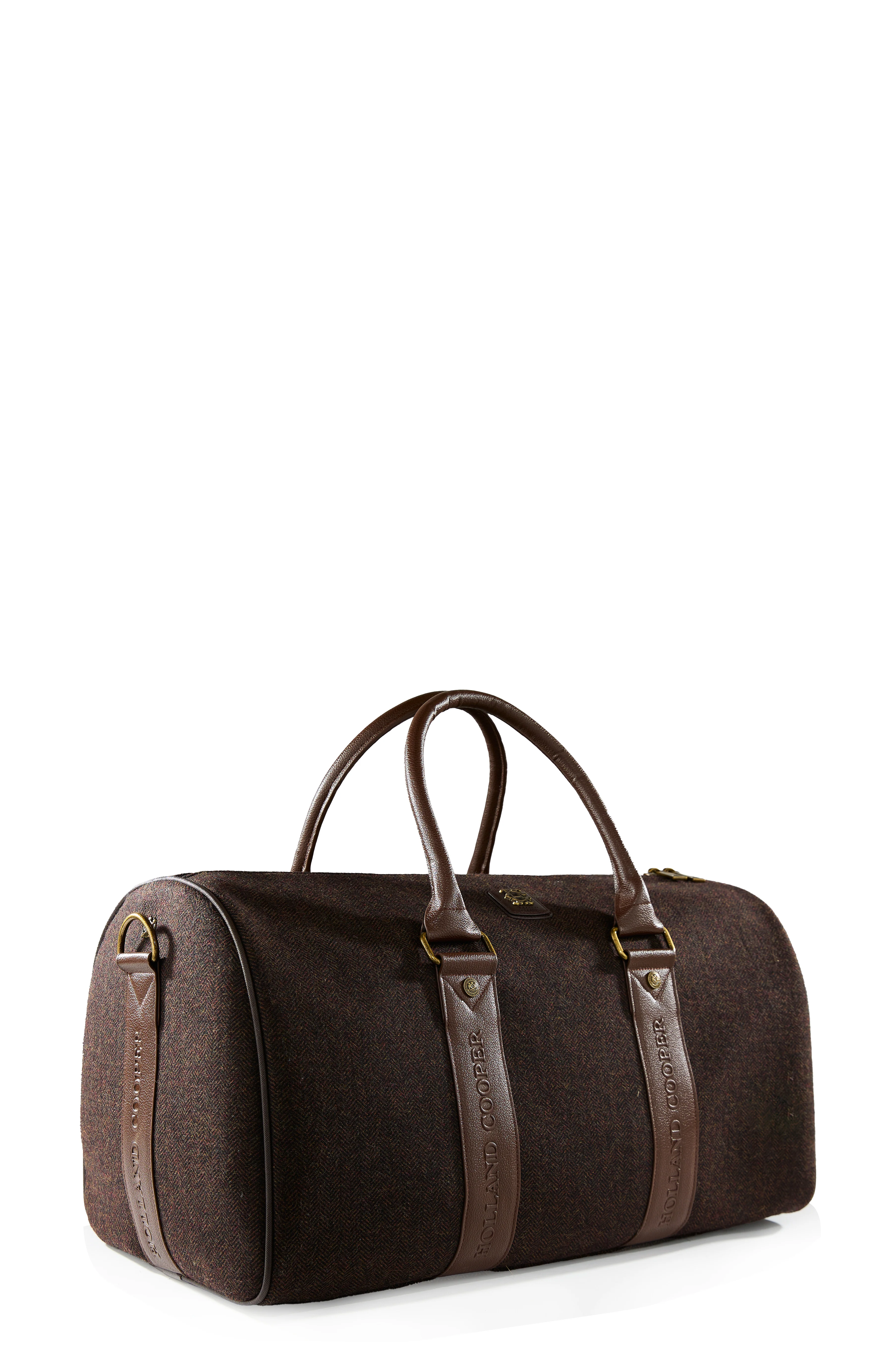 Regency Holdall (Brown Herringbone) - Image 3