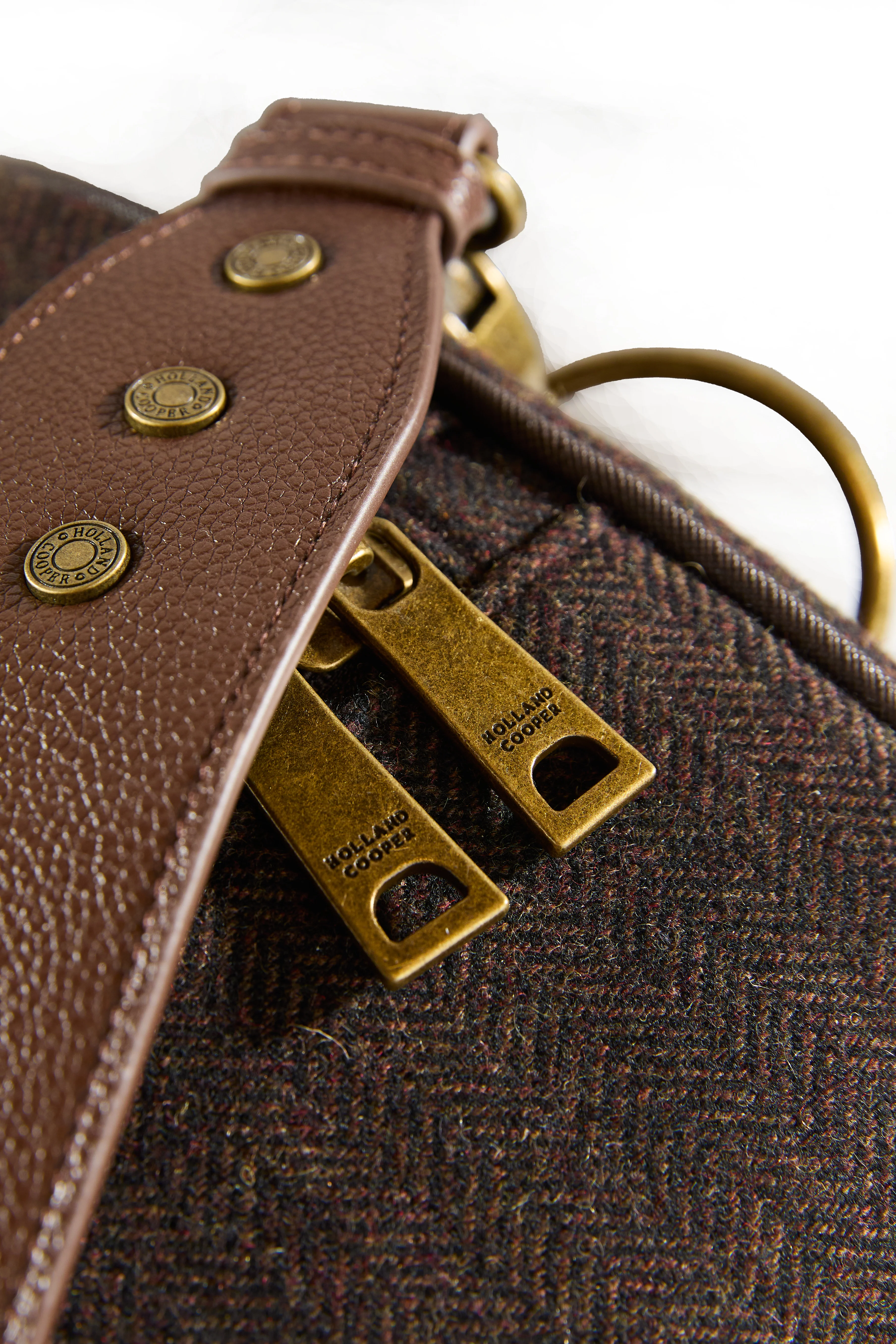 Regency Holdall (Brown Herringbone) - Image 8