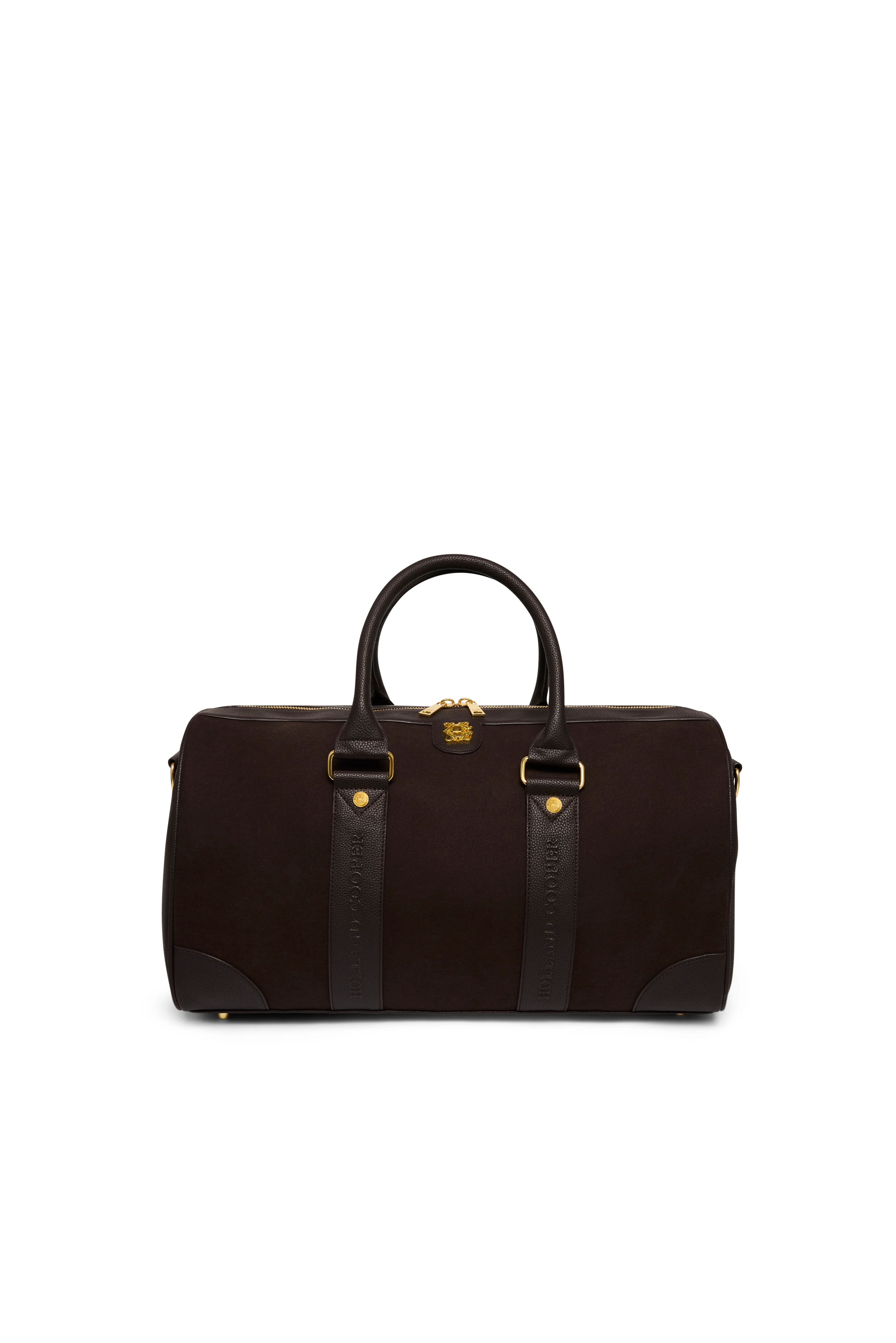 Regency Holdall (Dark Chocolate Suede) - Image 6
