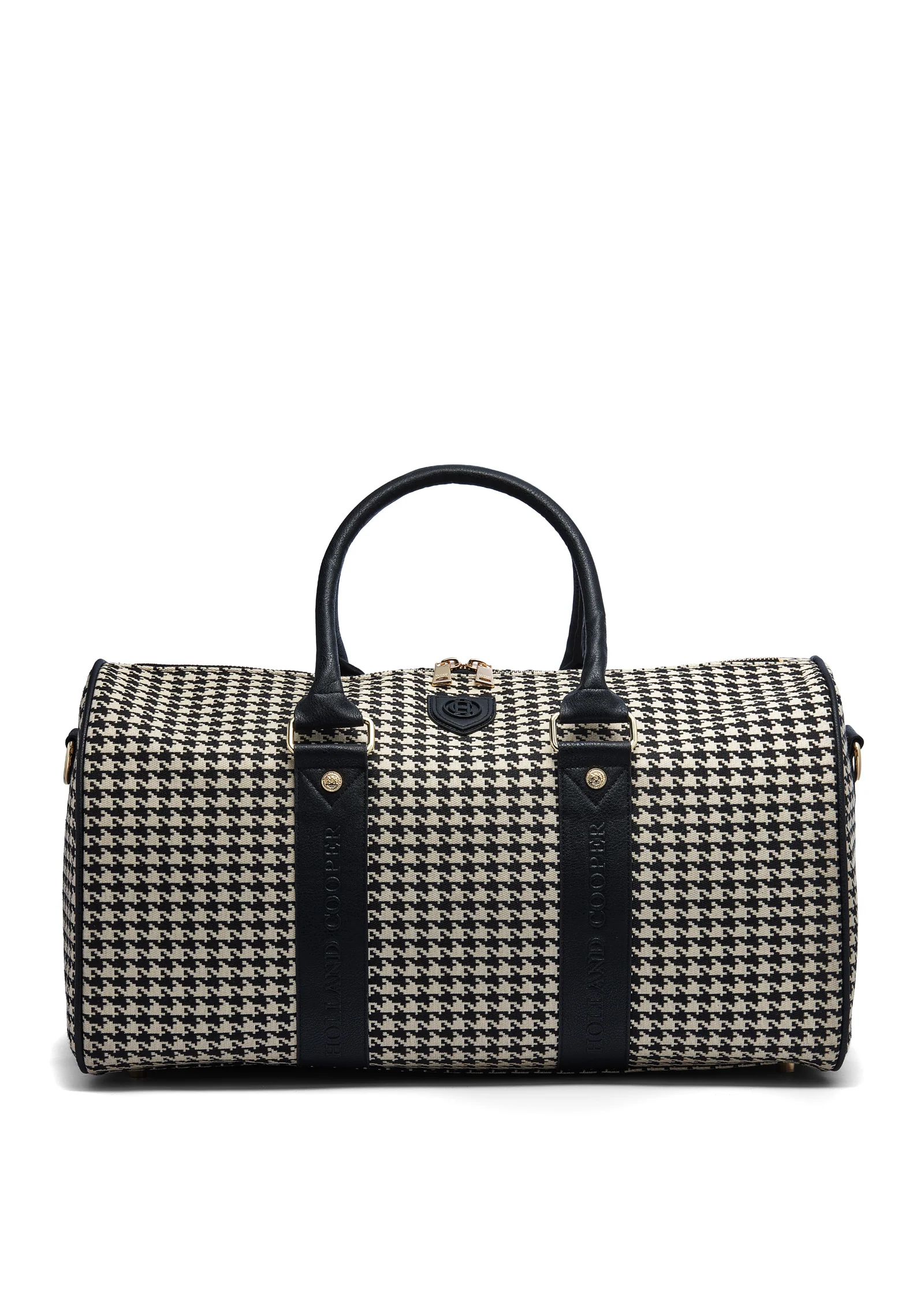 Regency Holdall (Ecru Houndstooth) - Image 5