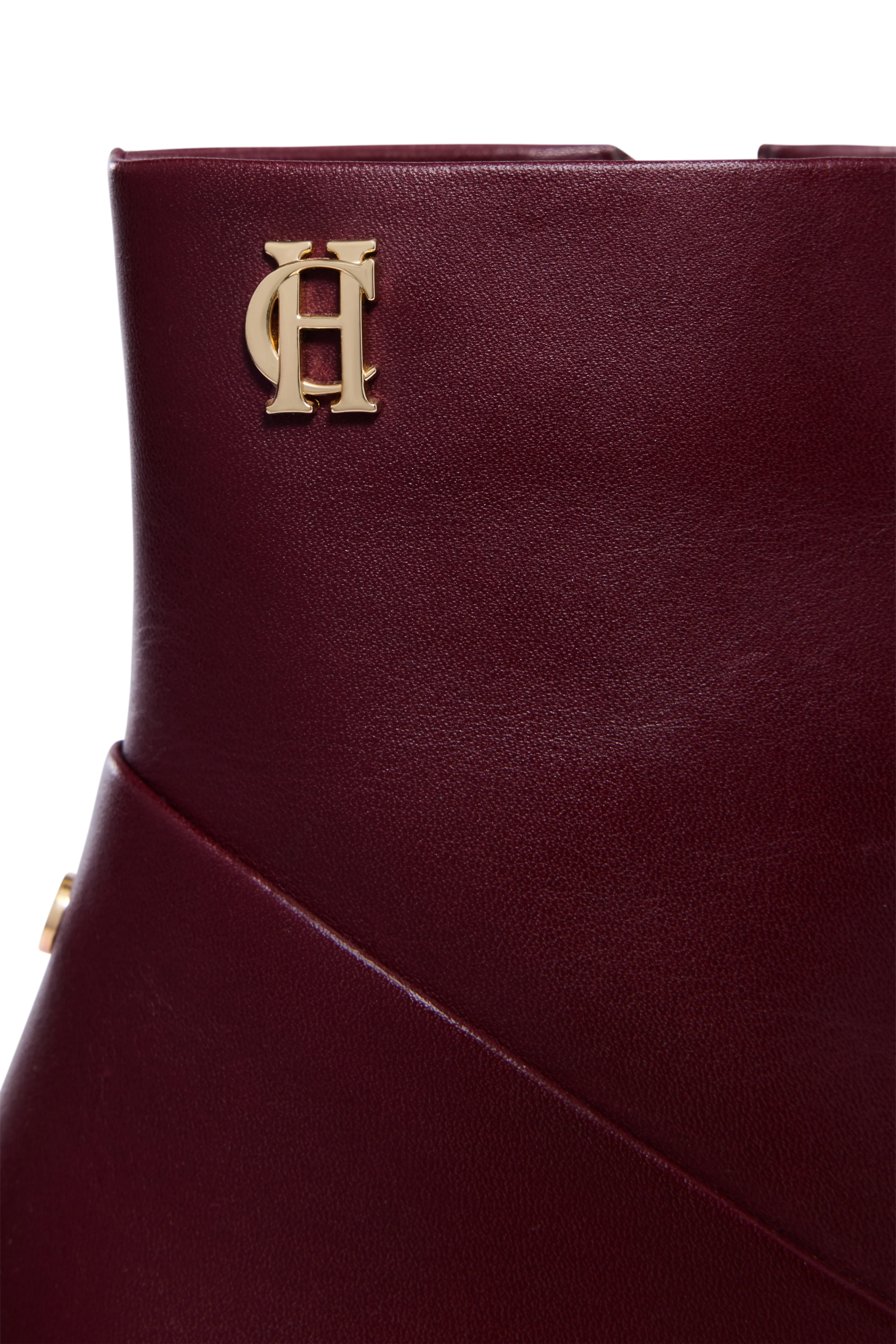Regency Mid Heel Ankle Boot (Oxblood) - Image 5