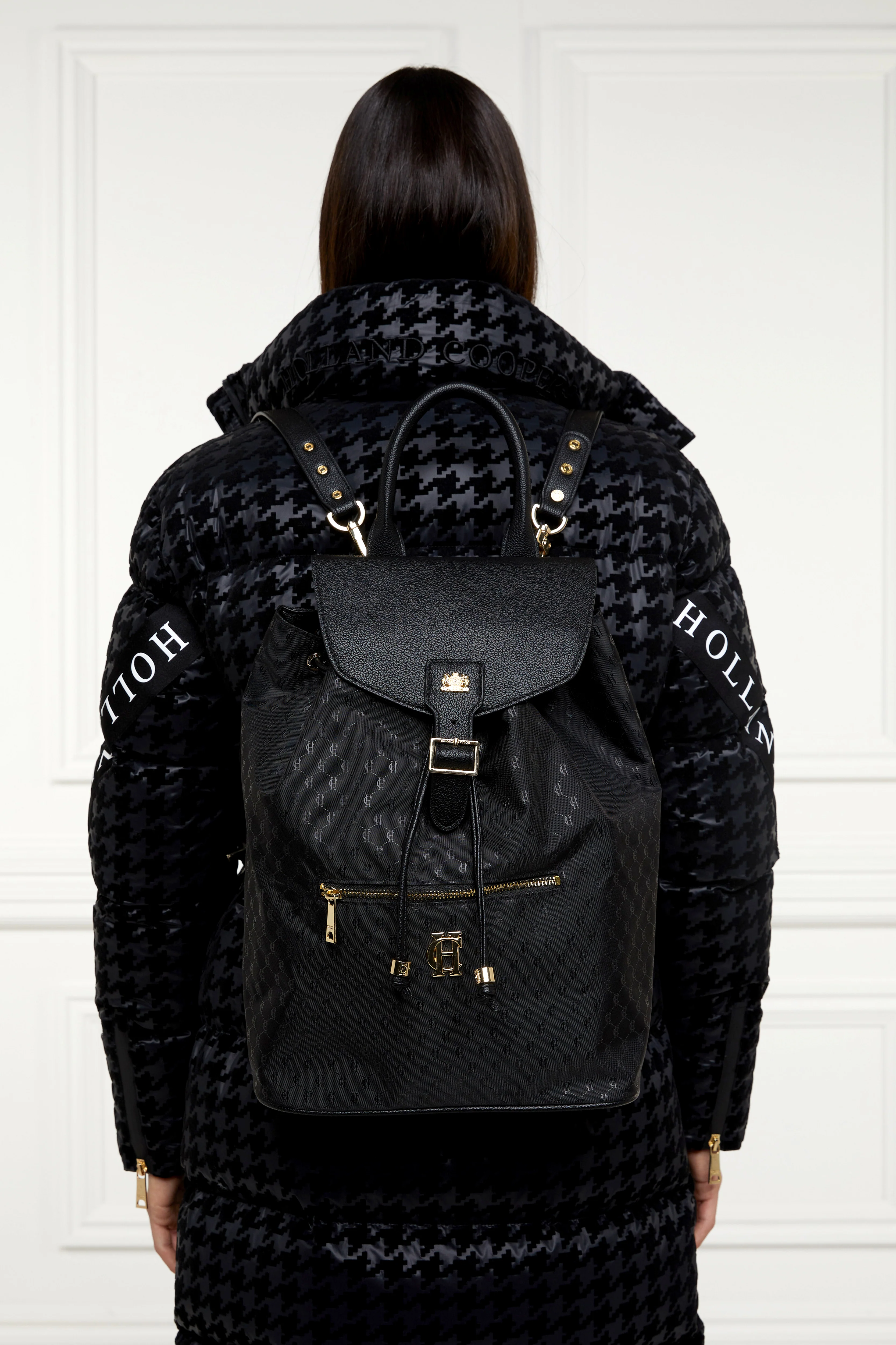 Regency Backpack (Black Monogram) - Image 6