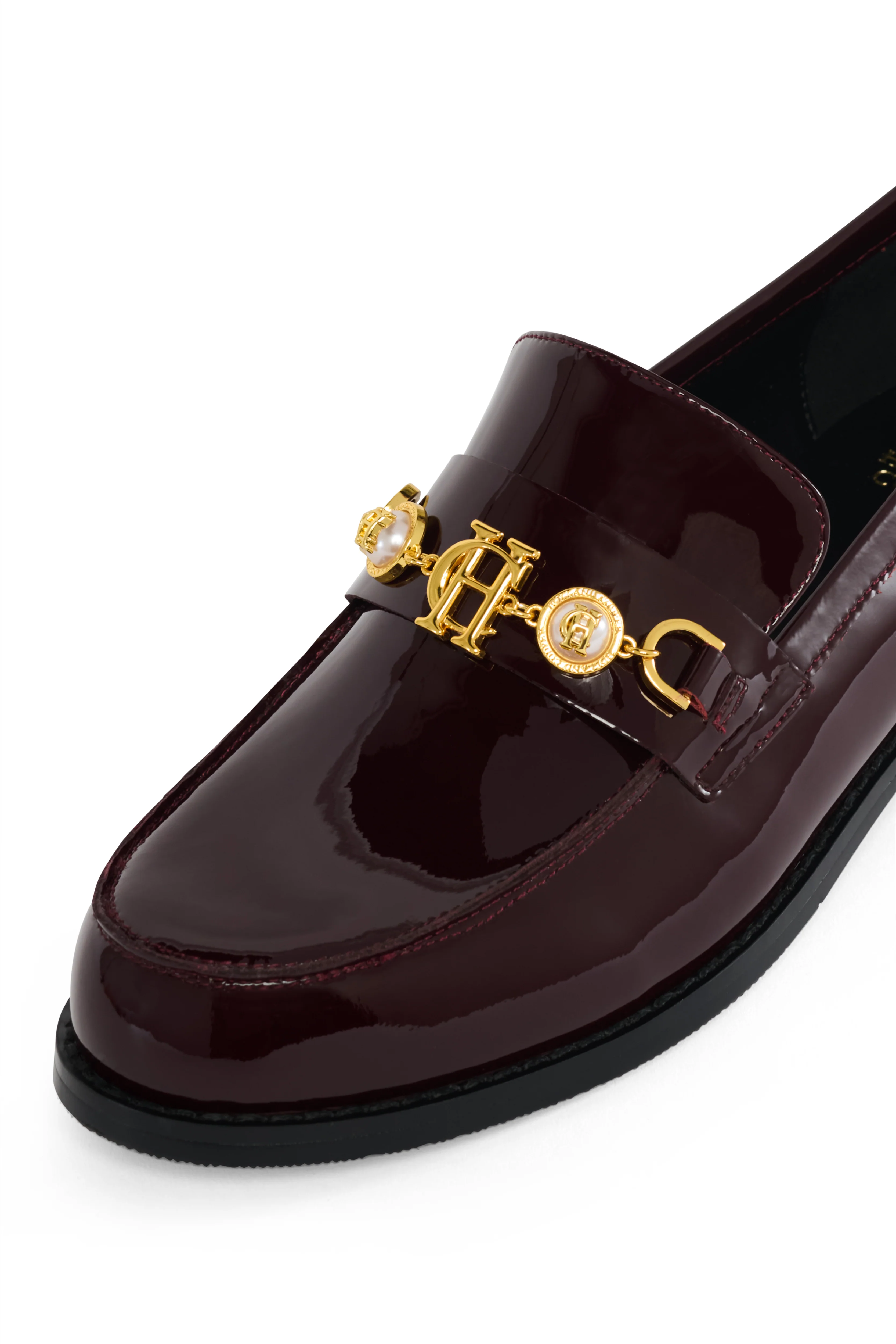 Regency Pearl Loafer (Oxblood Patent) - Image 5