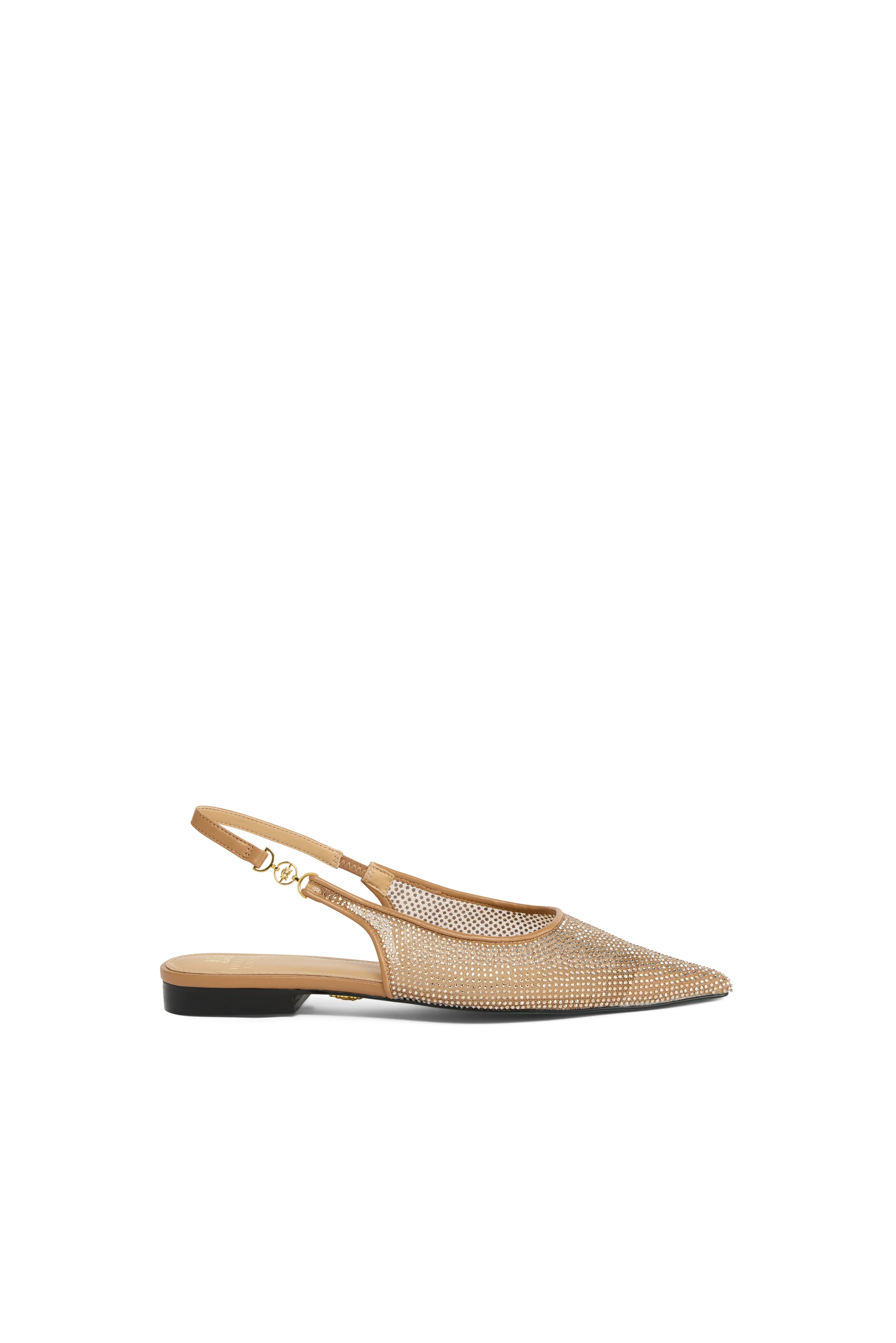 Regency Slingback (Tan Crystal)