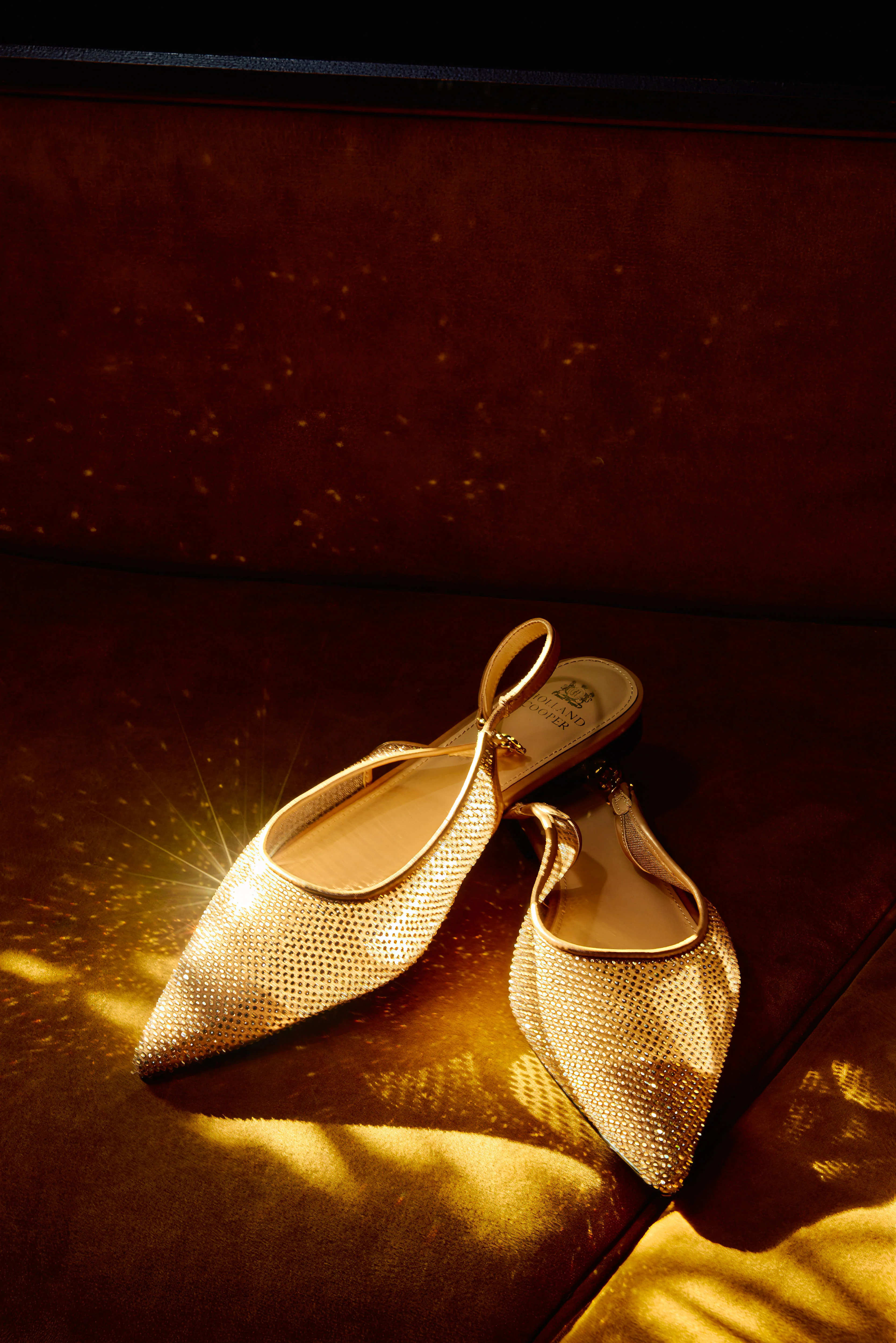 Regency Slingback (Tan Crystal) - Image 3