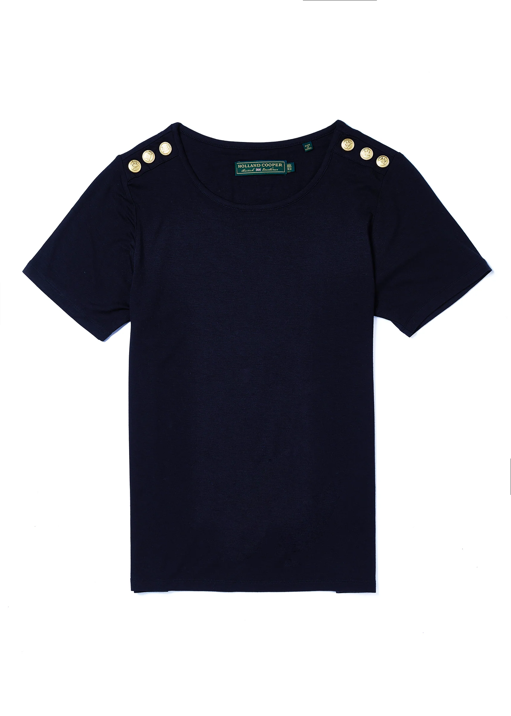 Relax Fit Crew Neck Tee (Ink Navy) - Image 4