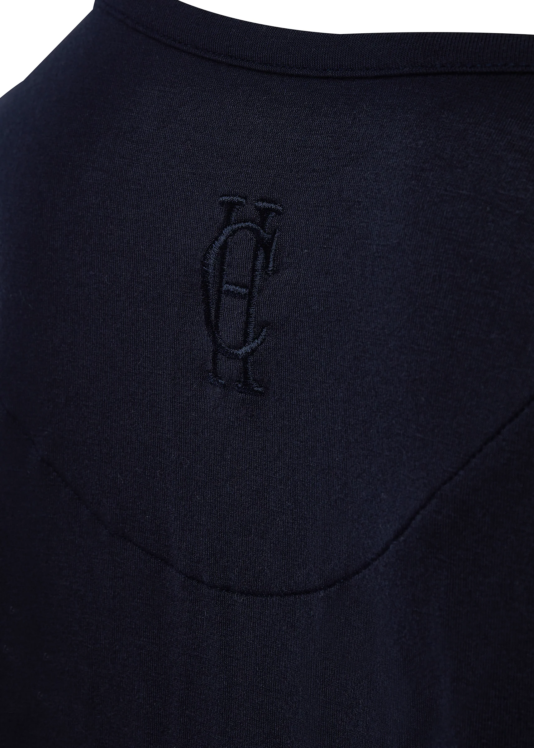 Relax Fit V-Neck Tee (Navy) - Image 7