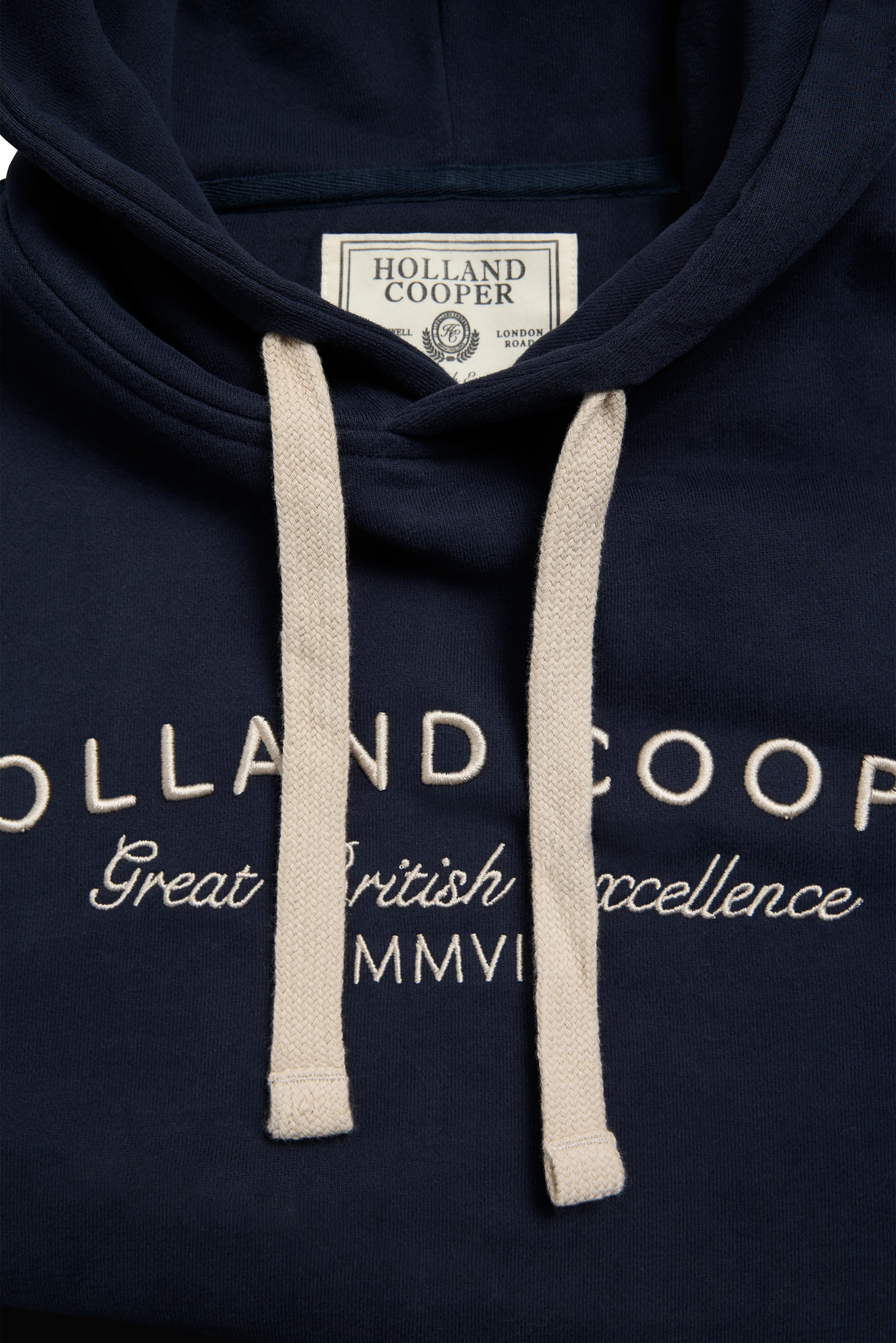 Men's Relaxed Fit Hoodie (Ink Navy) - Image 6