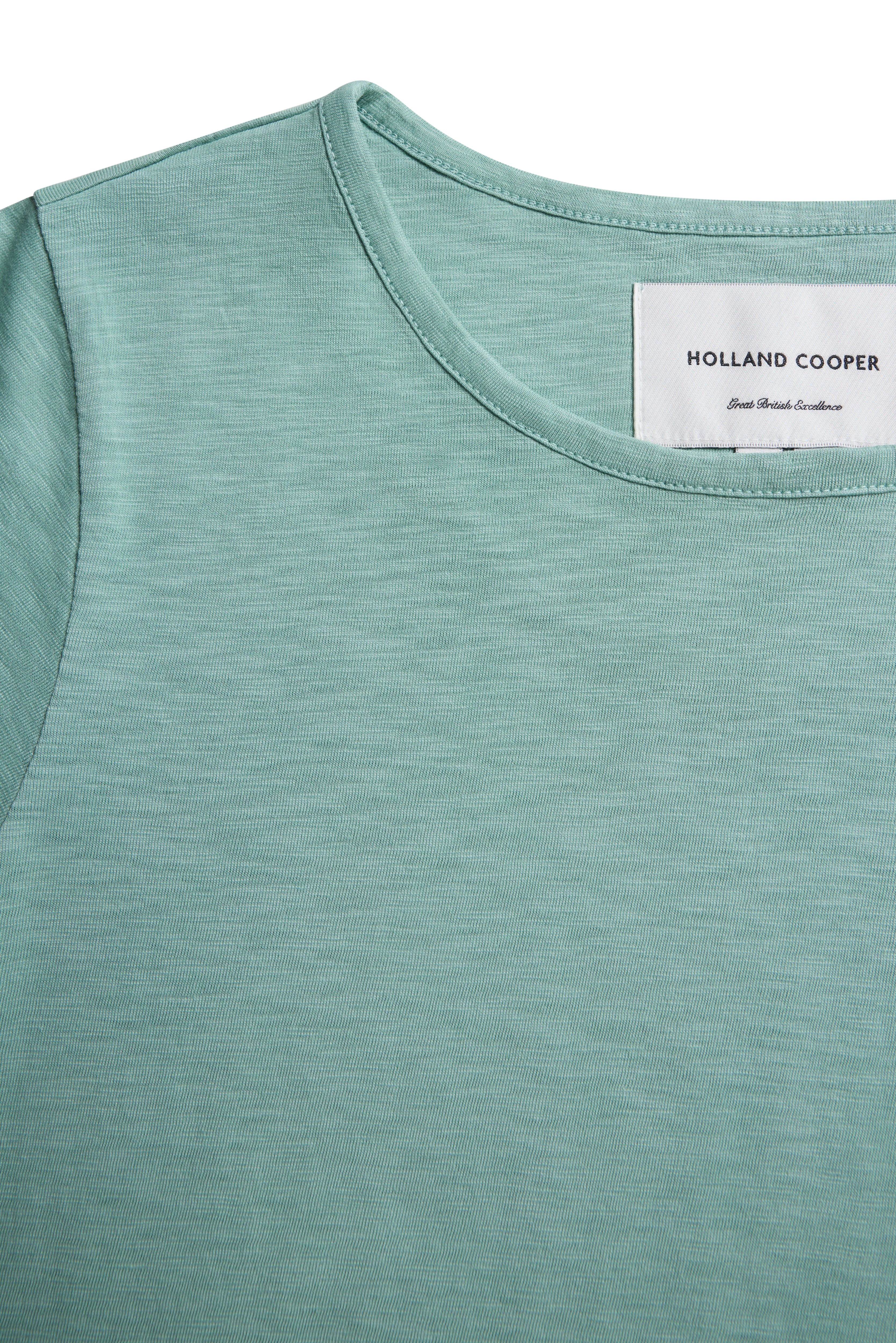 Relaxed Fit Monogram Tee (Mint) - Image 8