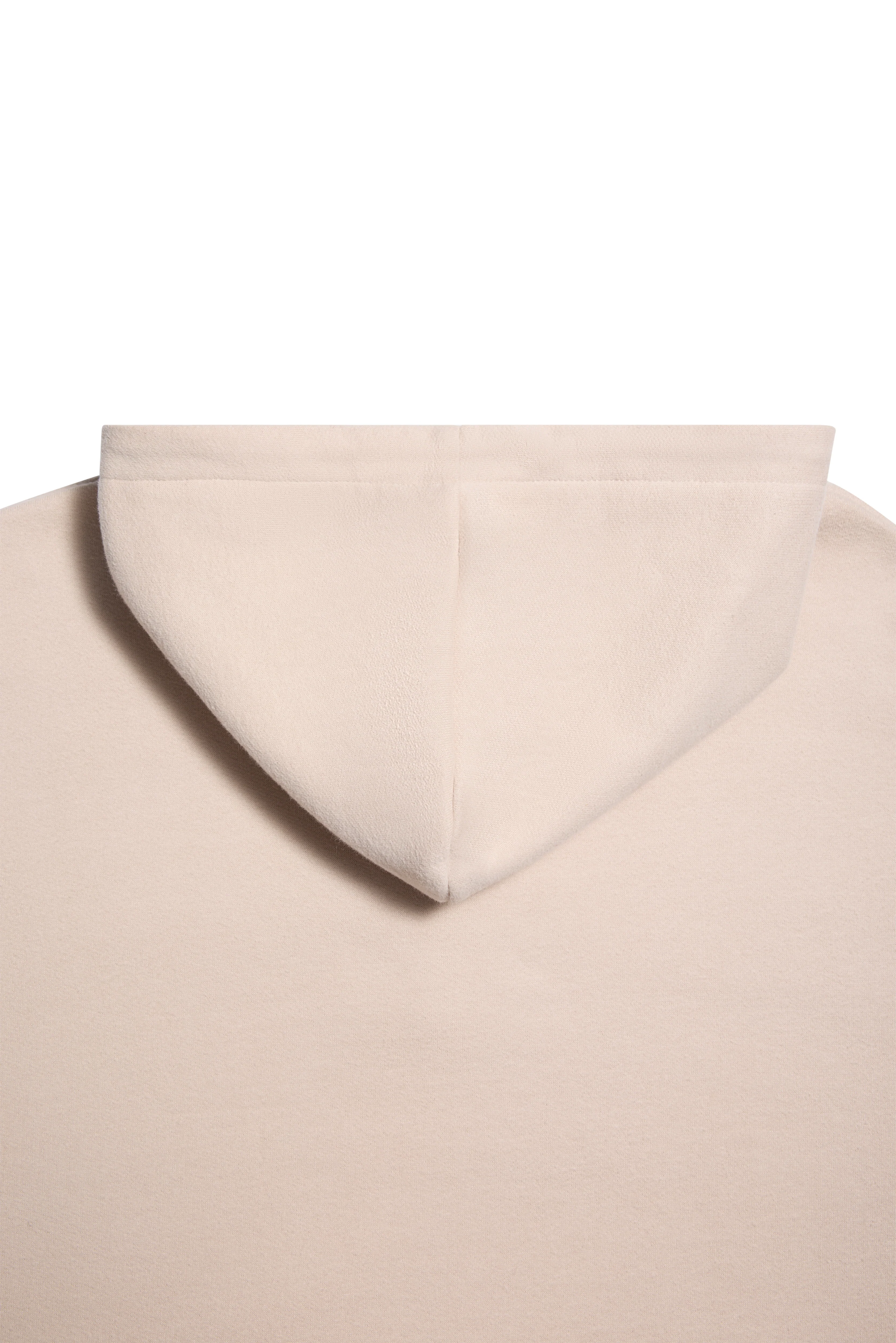 Relaxed Fit Script Hoodie (Stone) - Image 9