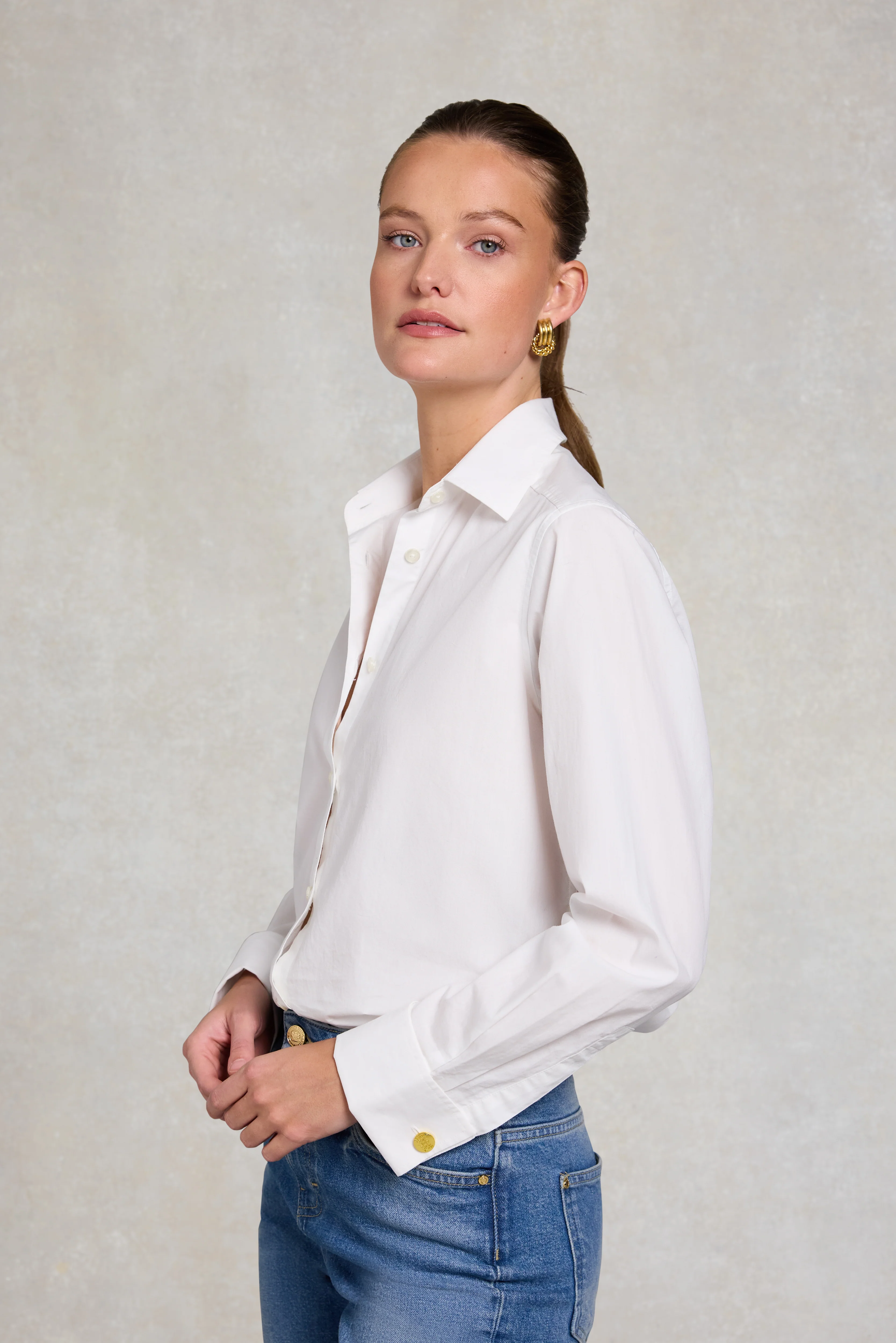 Relaxed Fit Shirt (White) - Image 2