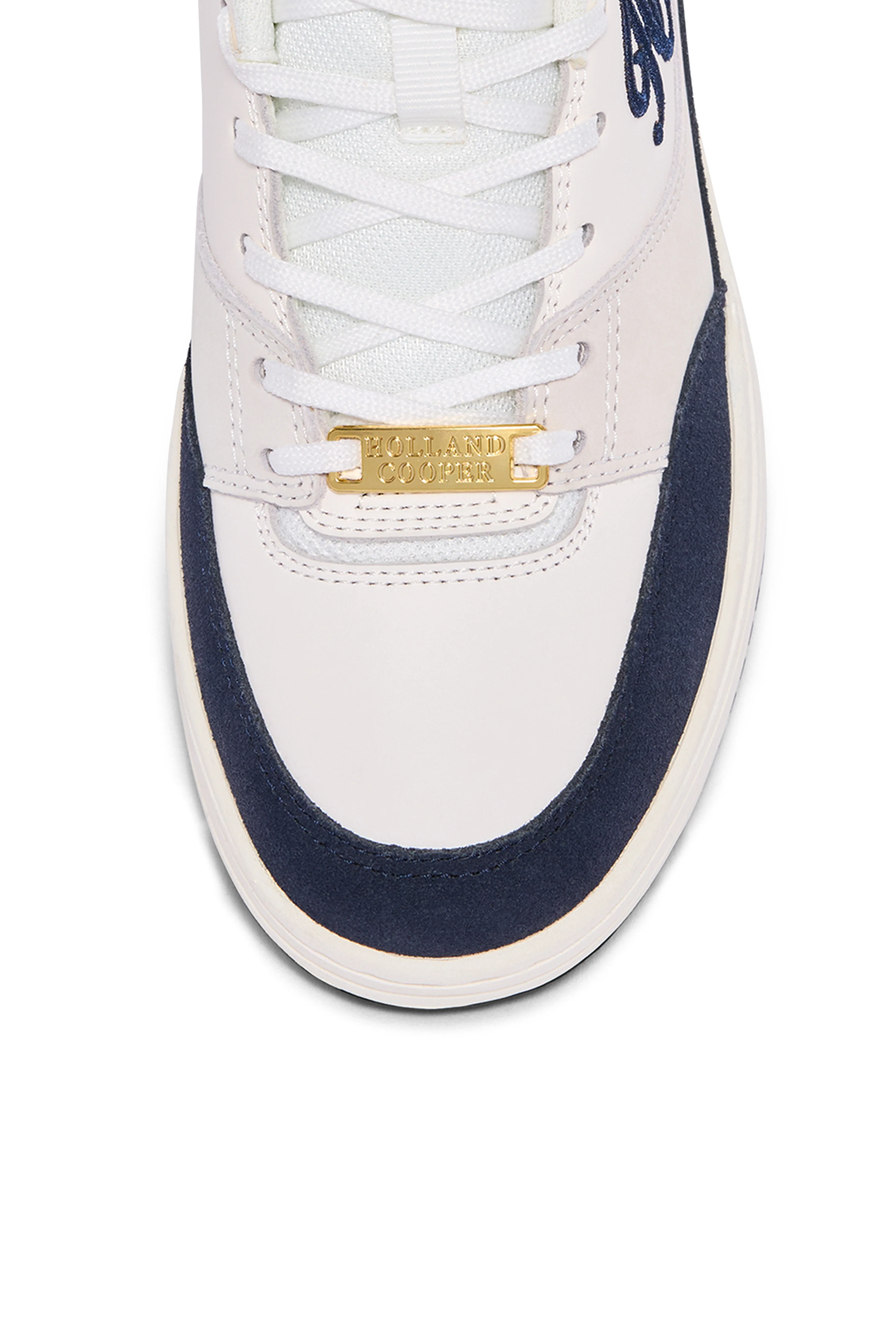 Retro Trainer (White Navy) - Image 6