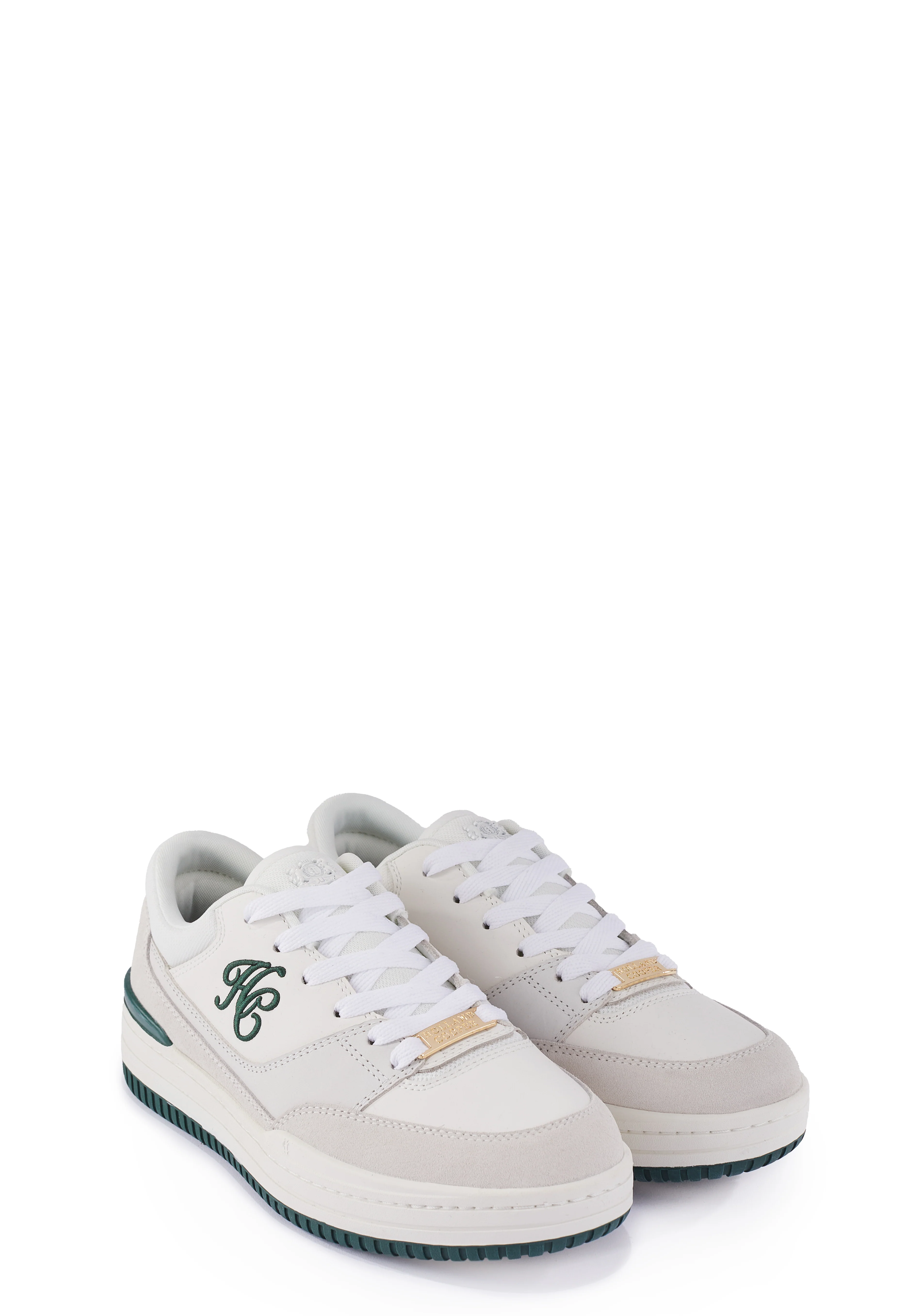 Retro Trainer (White Racing Green) - Image 4