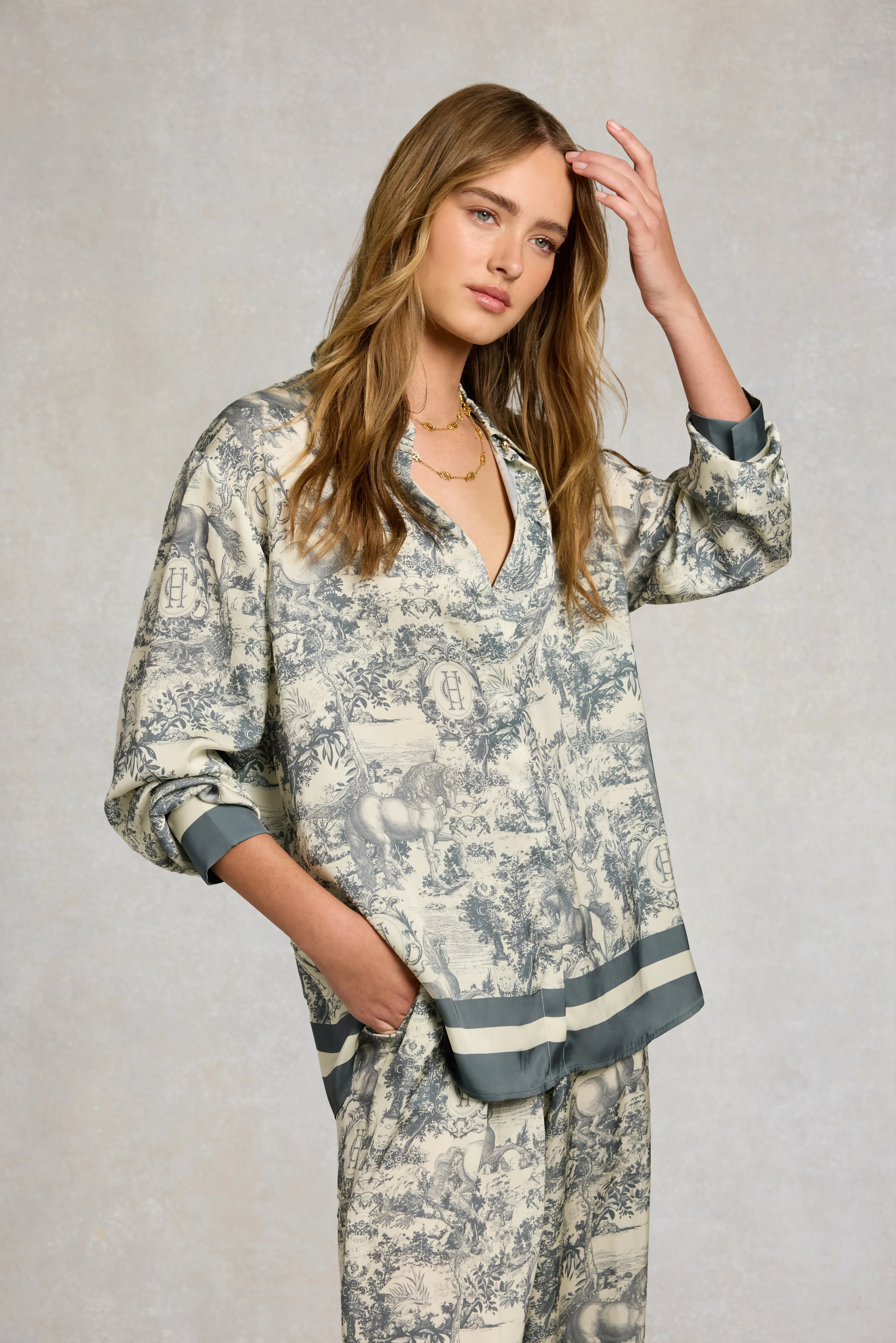 Riviera Shirt (Vintage Chateau Steel Blue) - Image 5