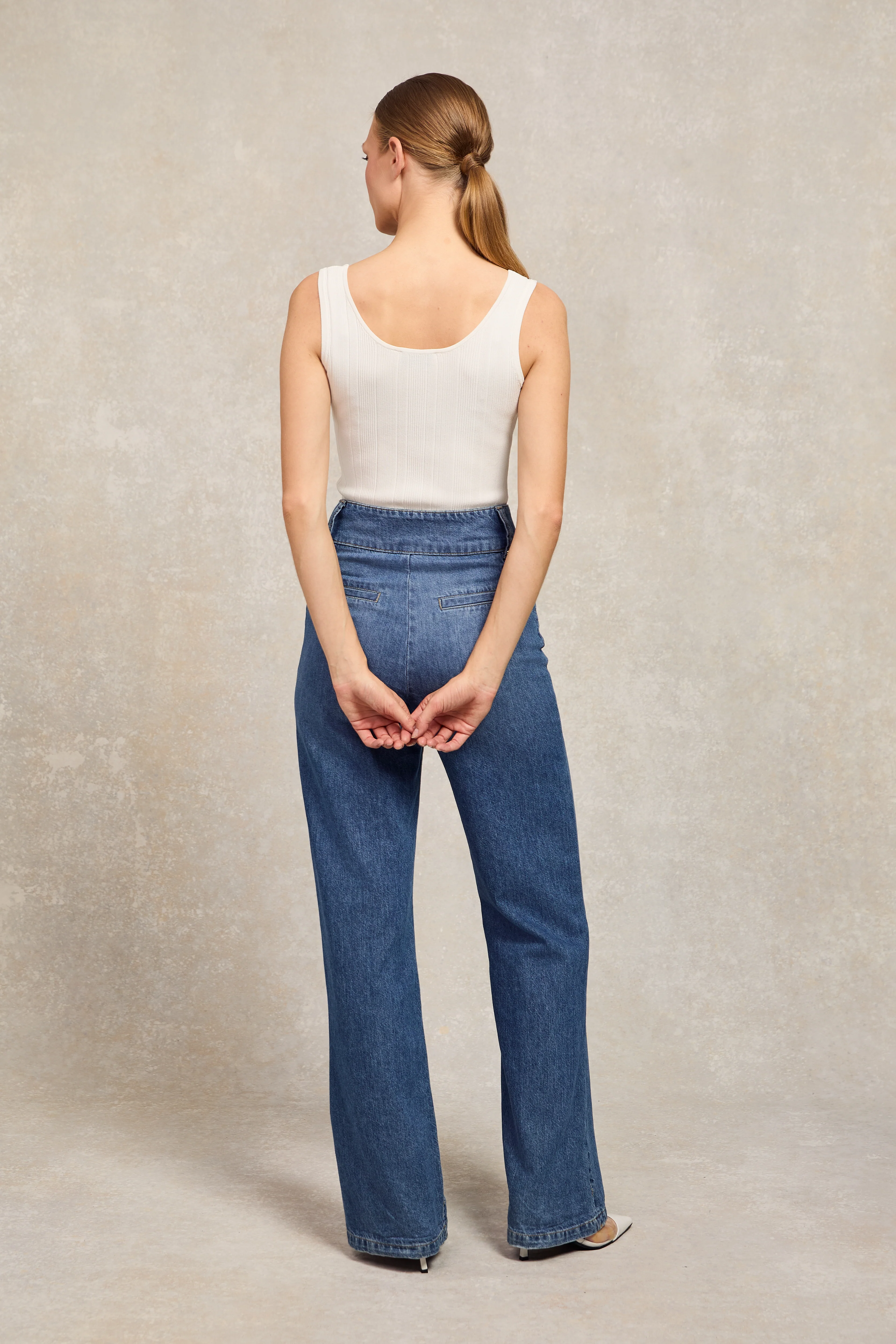 Ruby Knitted Vest (Natural) - Image 6