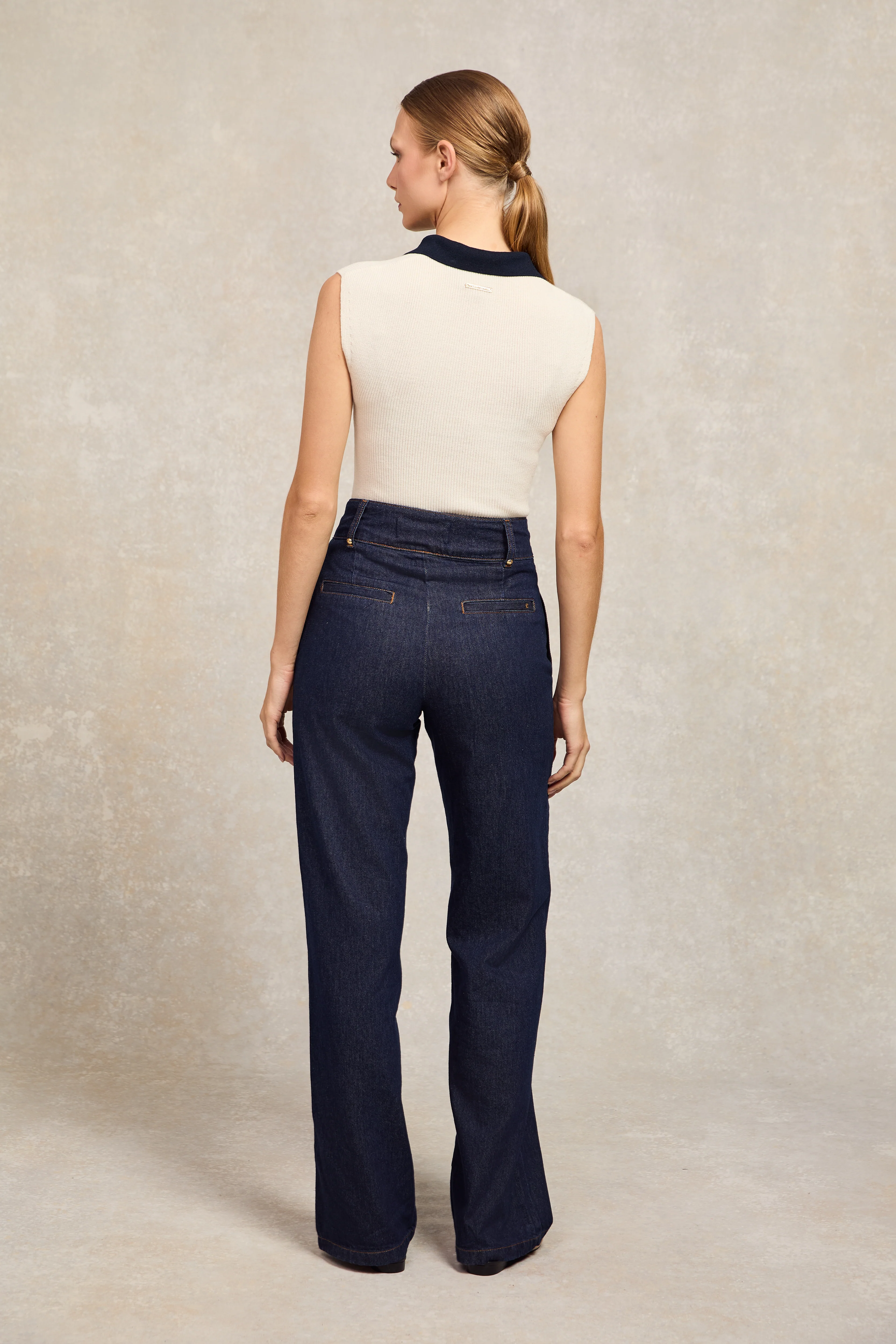 Scarlett Polo Knit (Natural) - Image 5