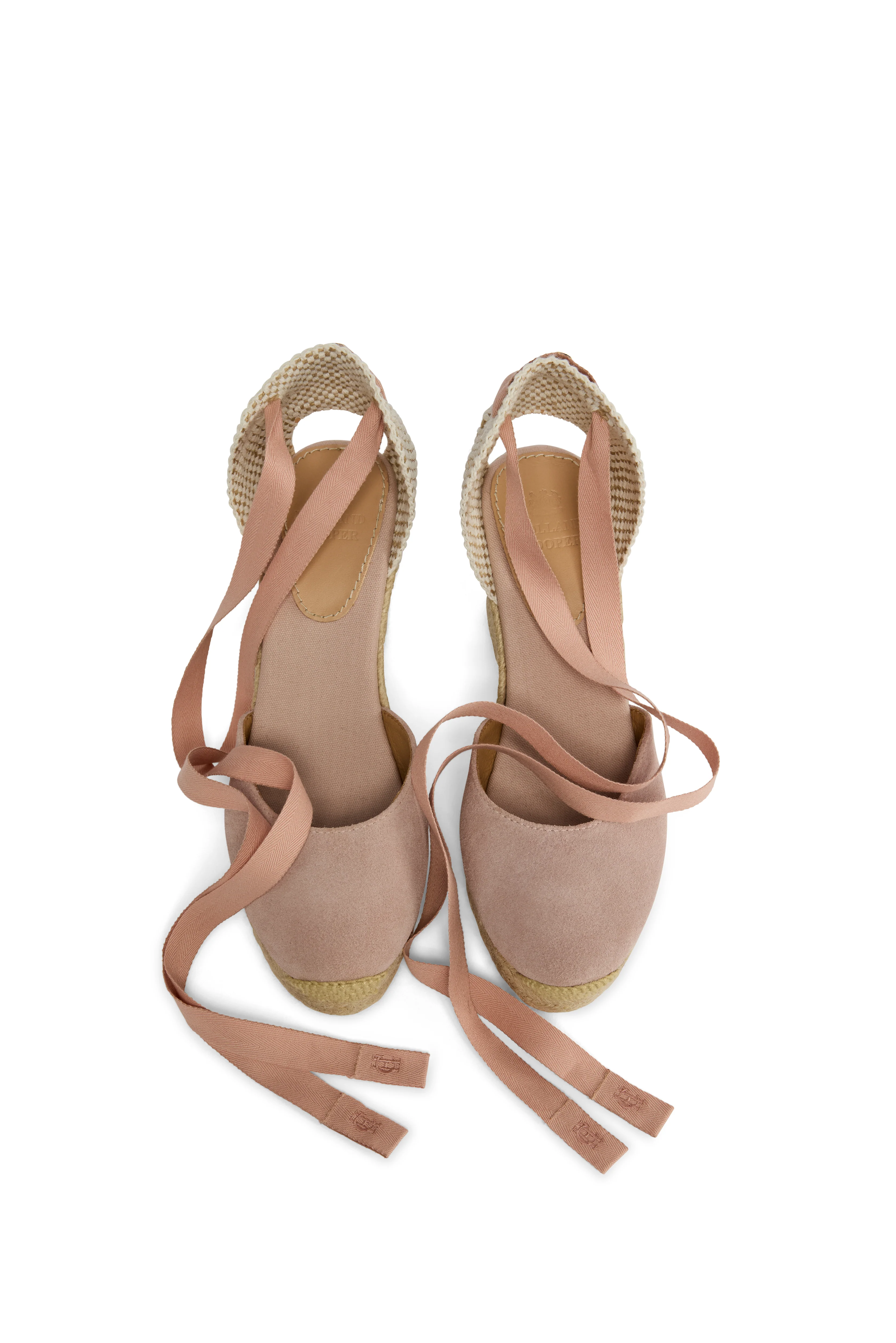 Seville Wedge Espadrille (Blush Pink) - Image 4