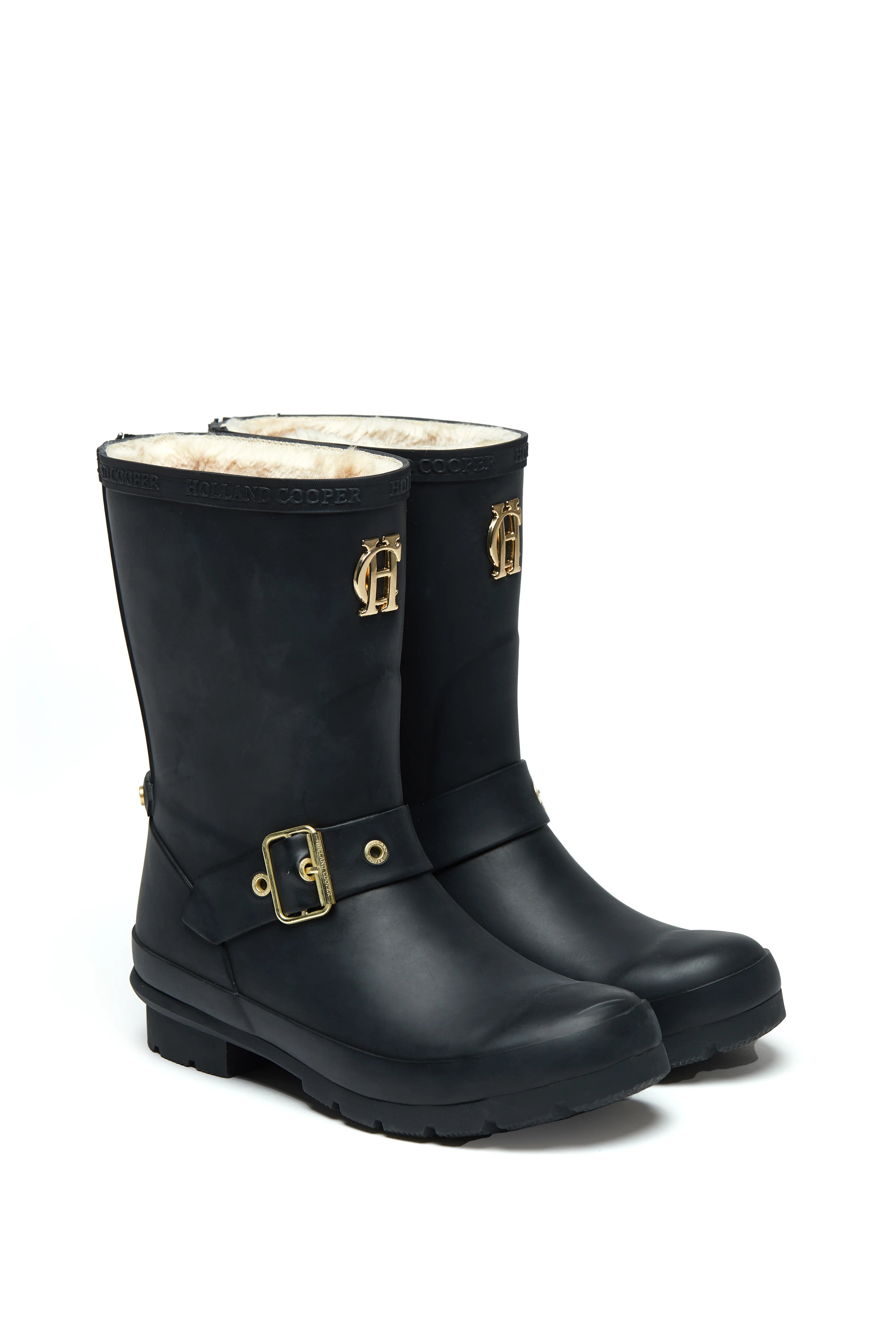 Sherpa Lined Chelsea Wellington (Matte Black) - Image 4