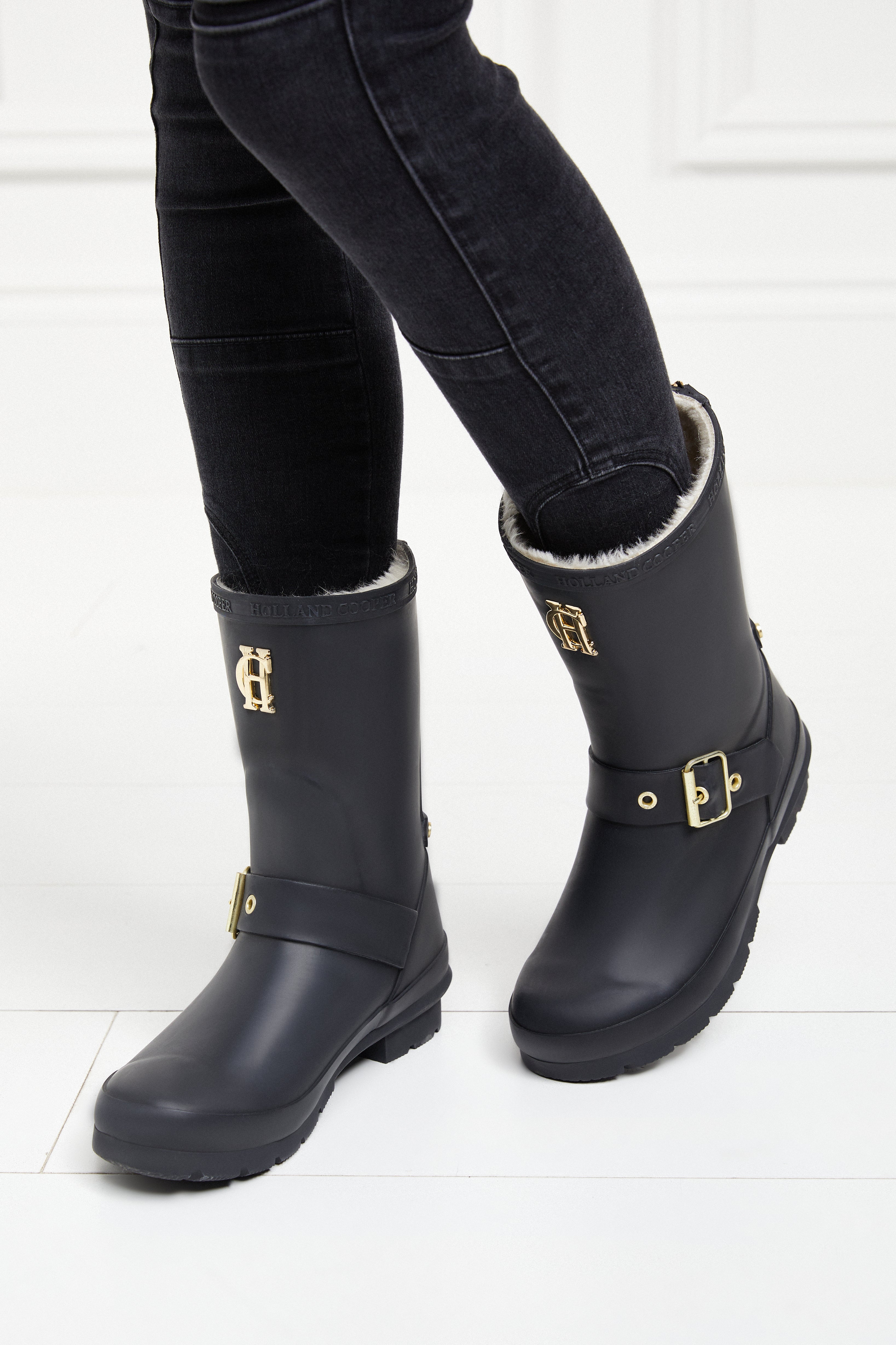 Sherpa Lined Chelsea Wellington (Matte Black) - Image 9
