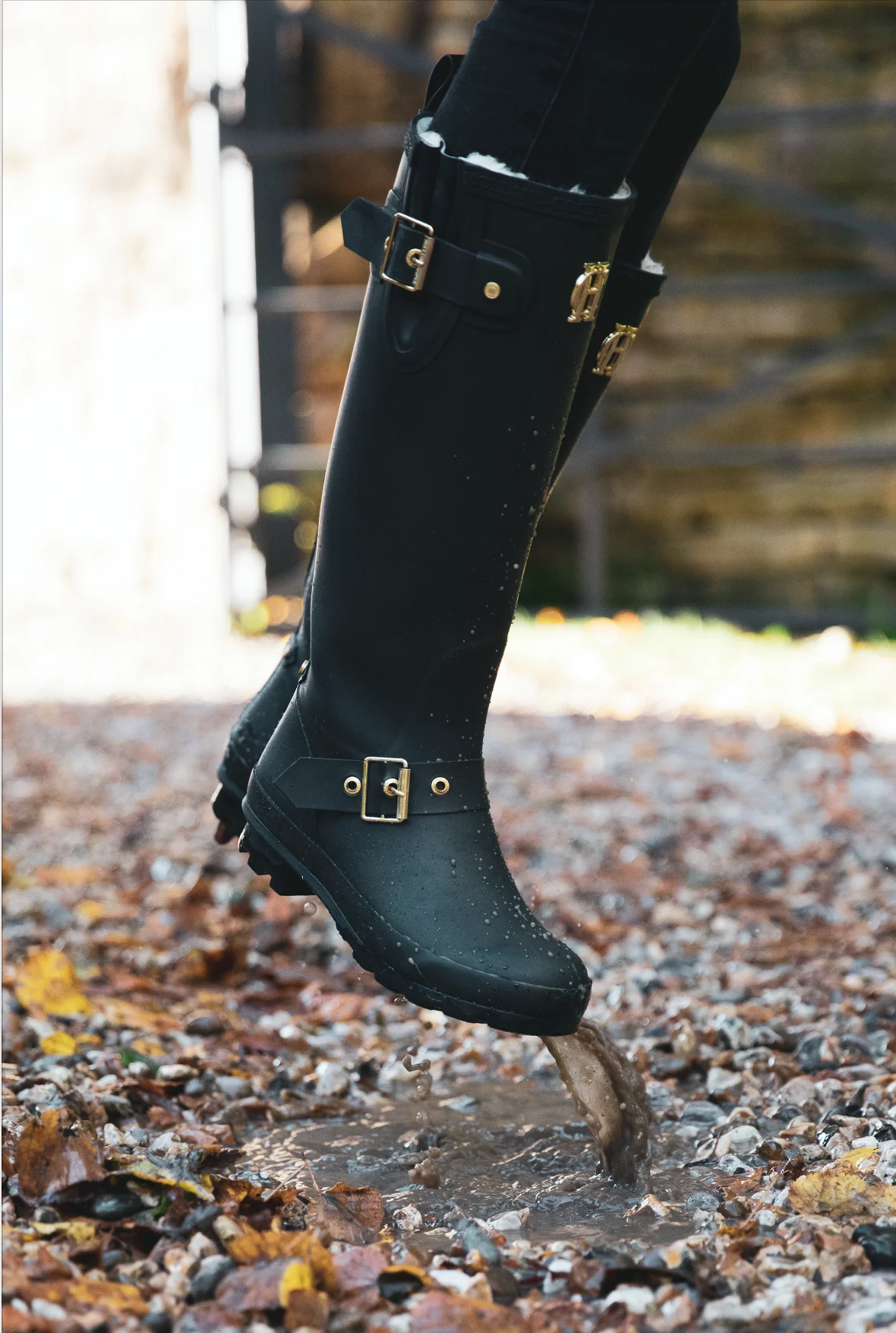 Sherpa Lined Regency Wellington (Matte Black) - Image 5