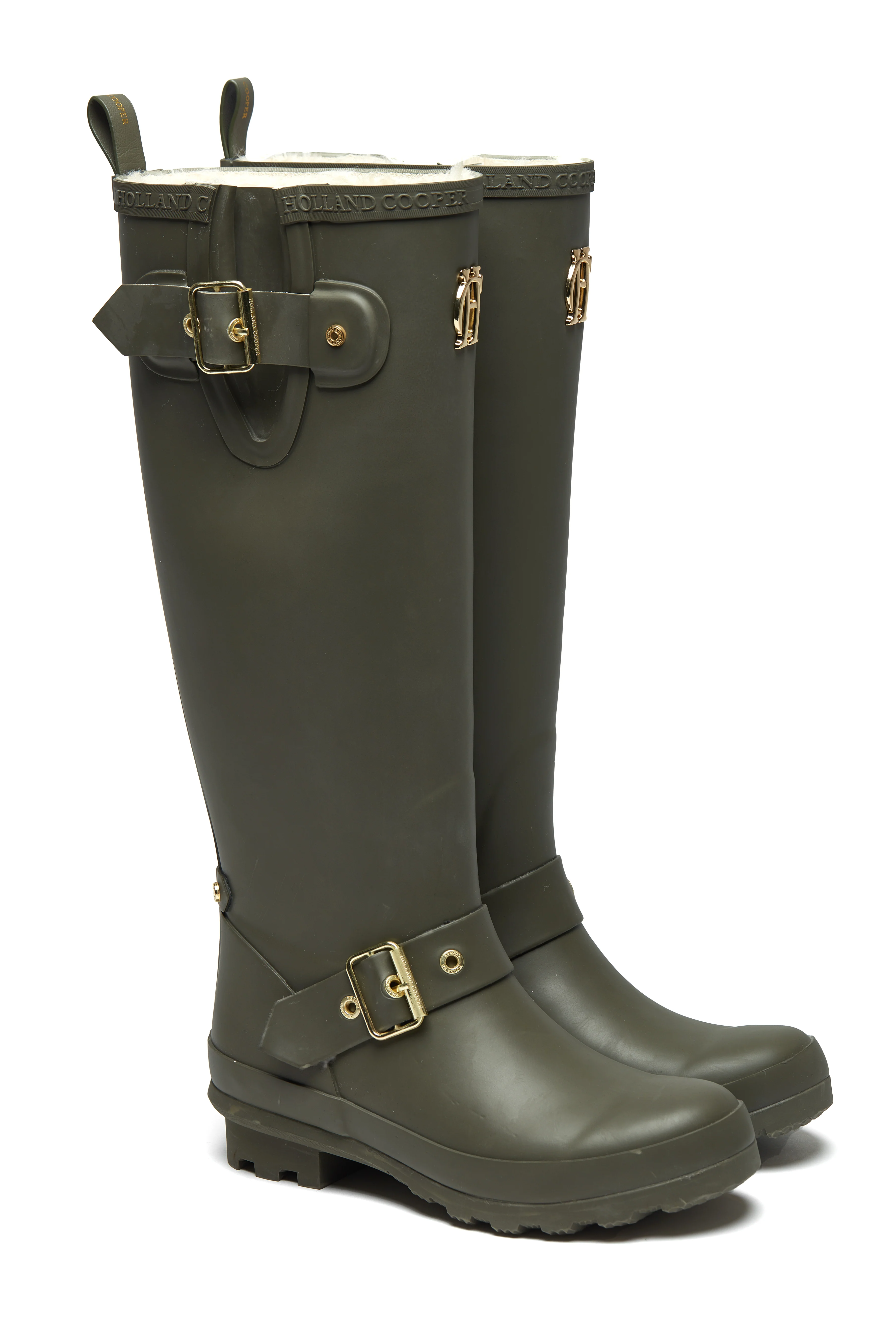 Sherpa Lined Regency Wellington (Matte Green) - Image 4